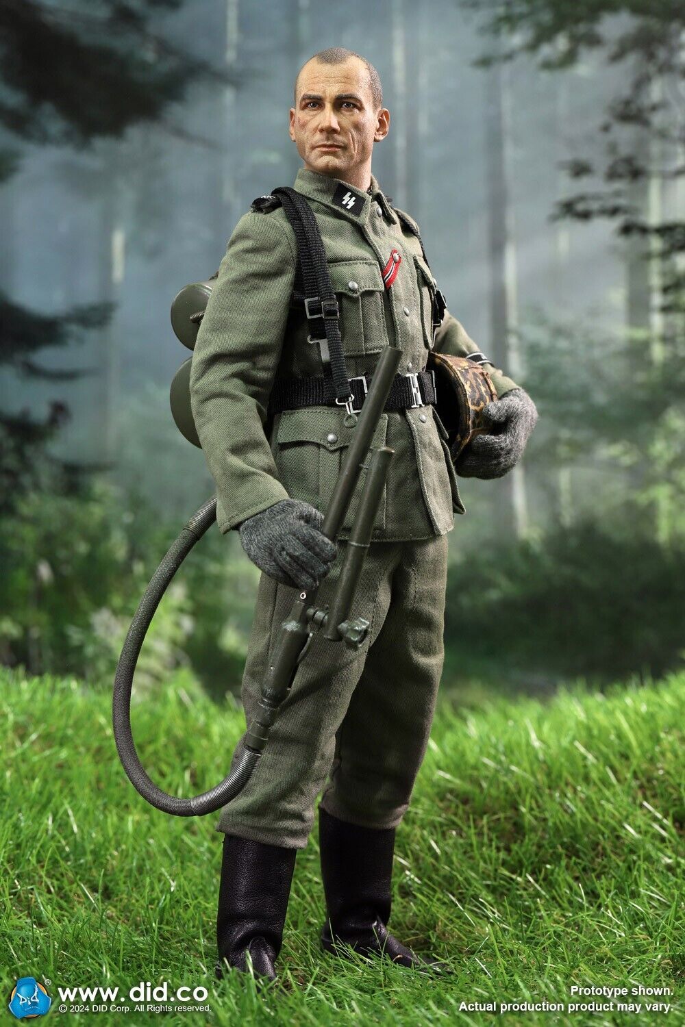 1:6 scale DiD WWII German LAH Division Heer Flammenwerfer Gefreiter Joerg
