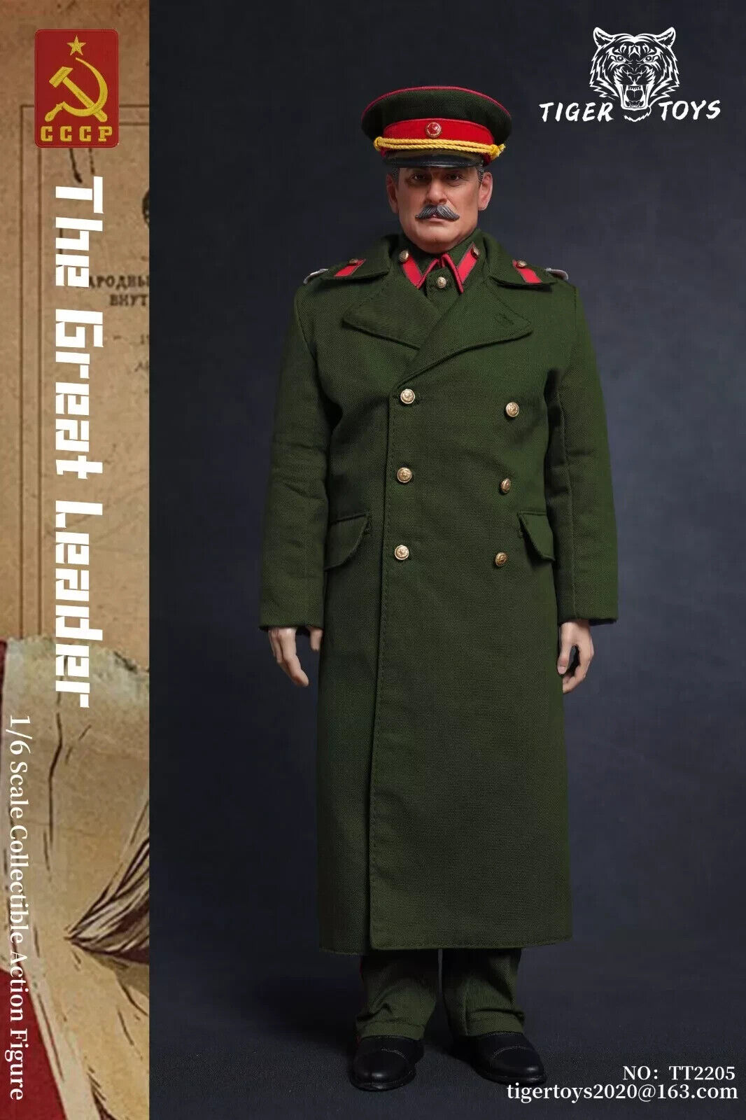 1:6 scale WWII Soviet Leader Stalin 12" Action Figure TT2205