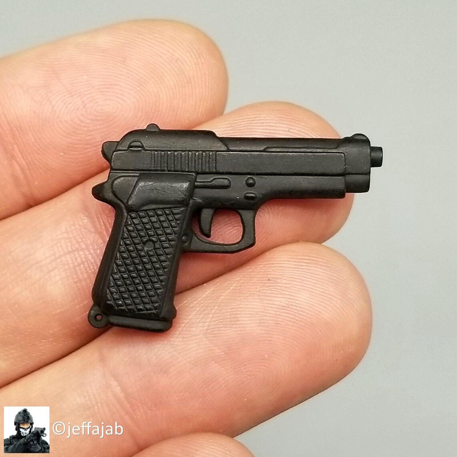 1:6 Ultimate Soldier Green M12 Holster w/ M9 Pistol for 12" Figures