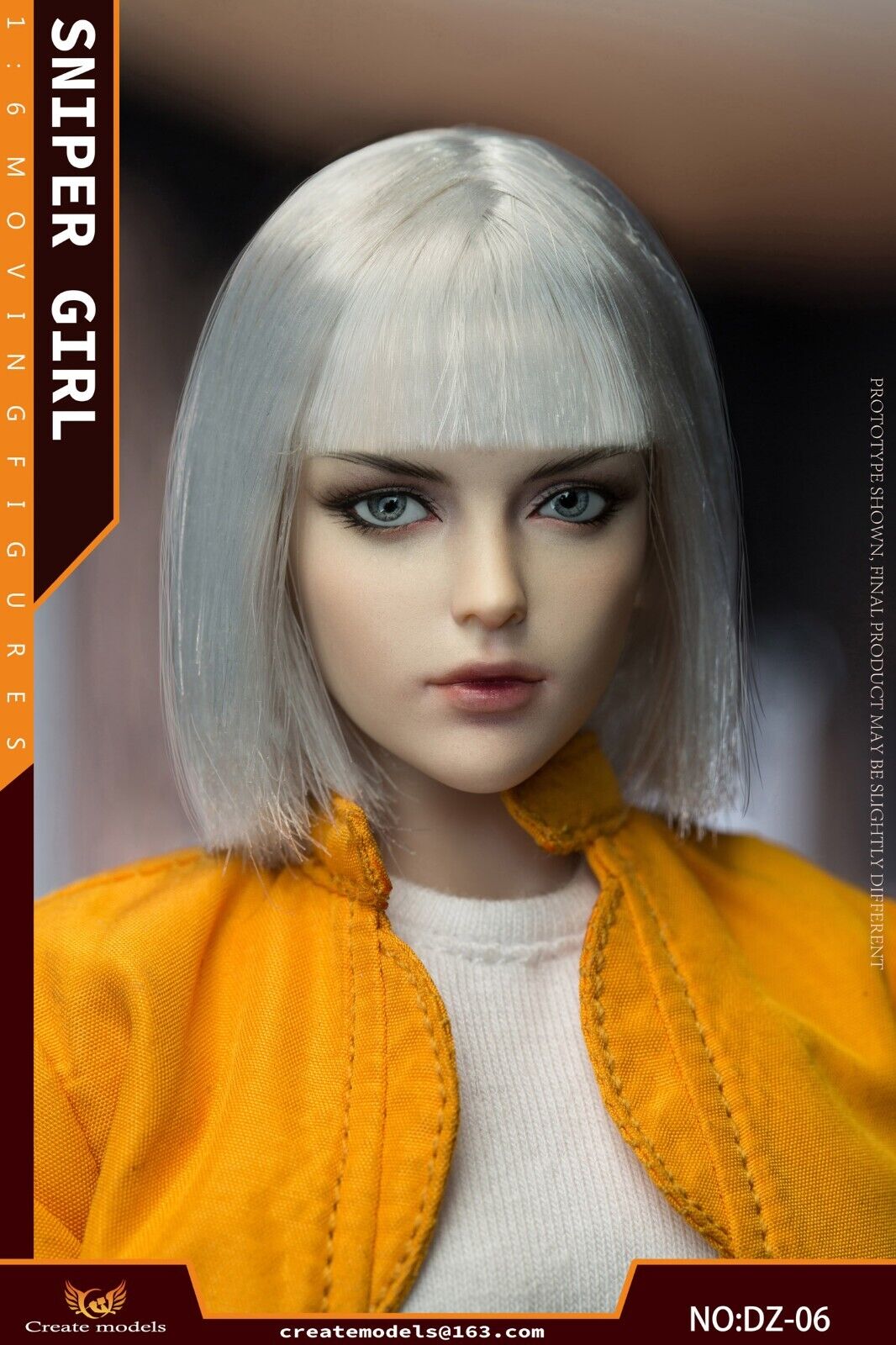 1:6 scale Create Models Sniper Girl Lan Female Yellow Baseball Hat (Plastic)