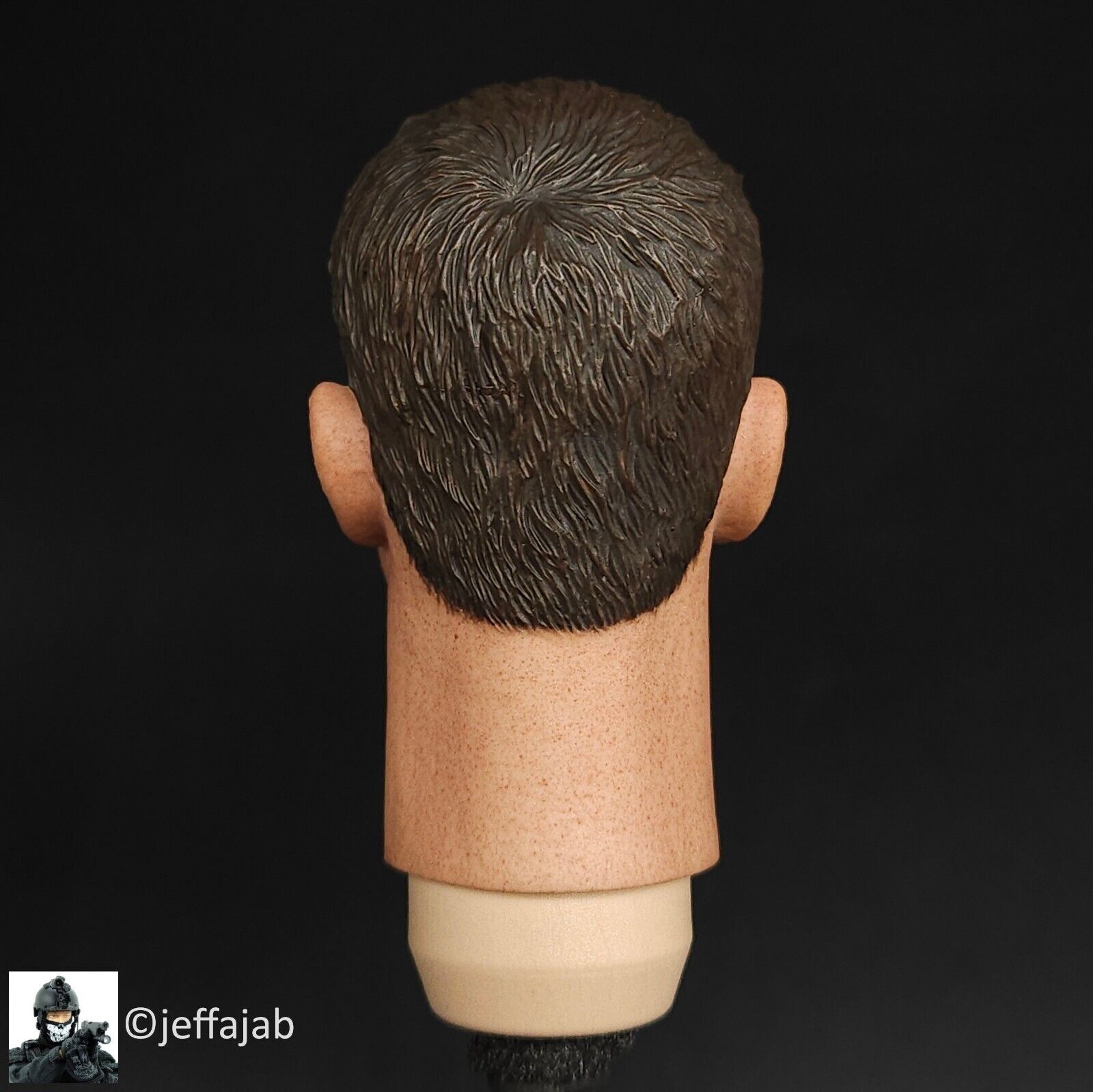 1:6 Ujindou Vietnam MACV-SOG Prairie Fire Male Head Sculpt for 12" Figures