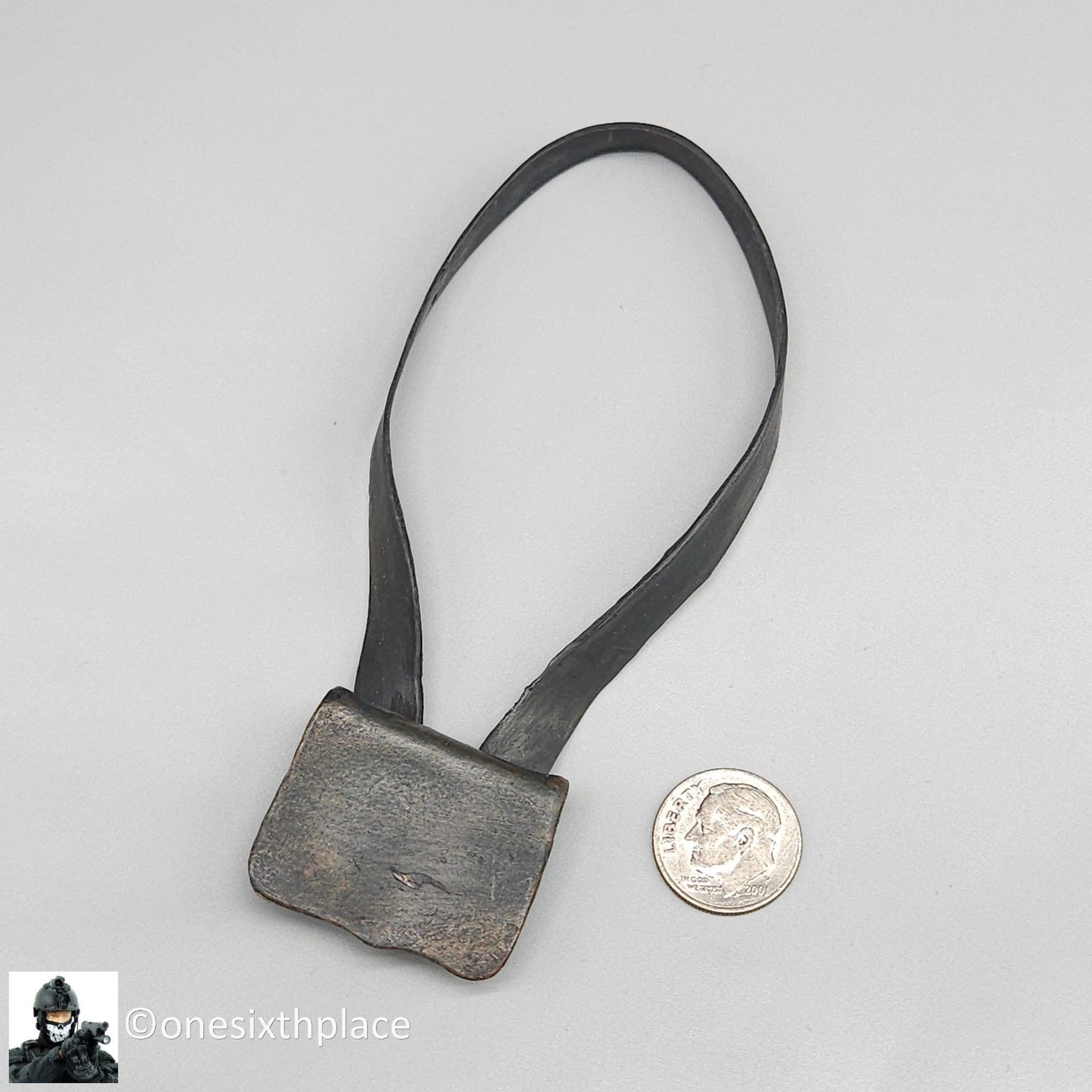 :6 Sideshow Civil War Confederate Cartridge Box w/ Plastic Sling for 12" Figure