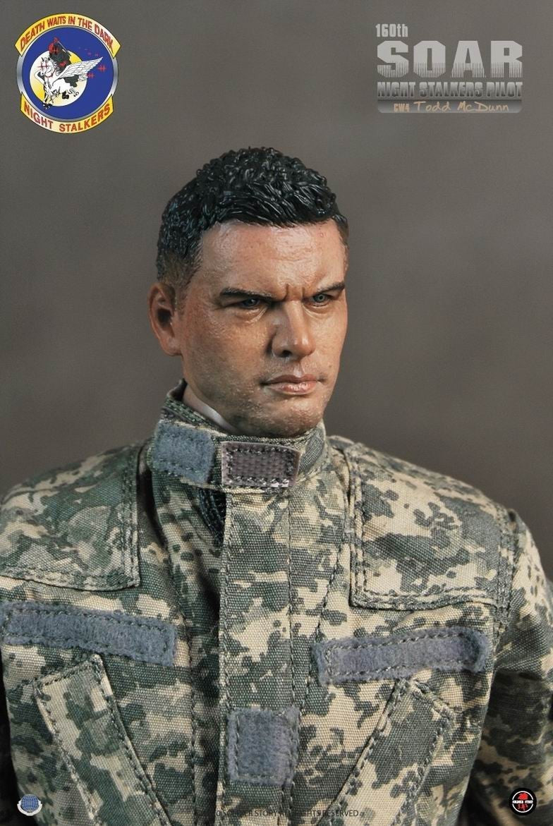 1:6 scale Soldier Story 160th SOAR Nightstalkers Pilot Todd McDunn 12" Figure