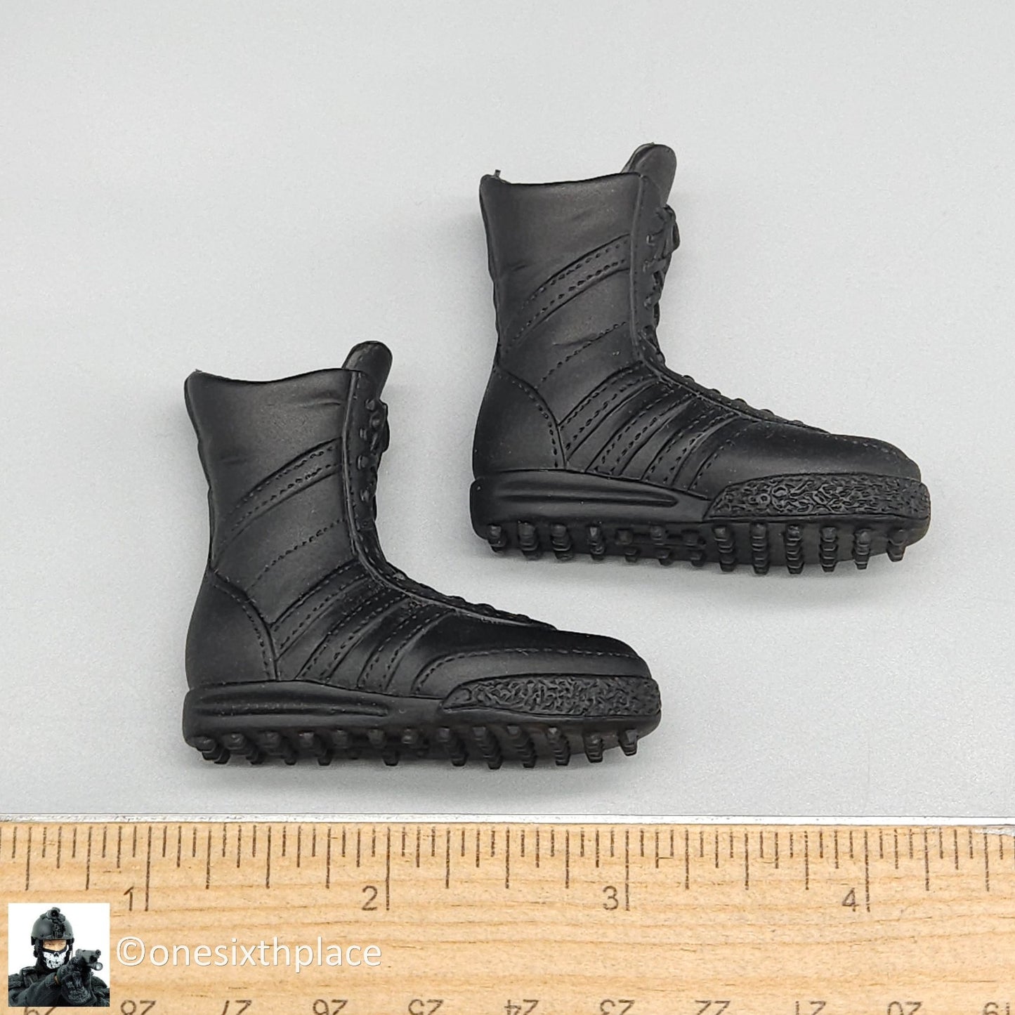 1:6 scale BBI SWAT Team Barret Adidas Tactical Boots for 12" Figures