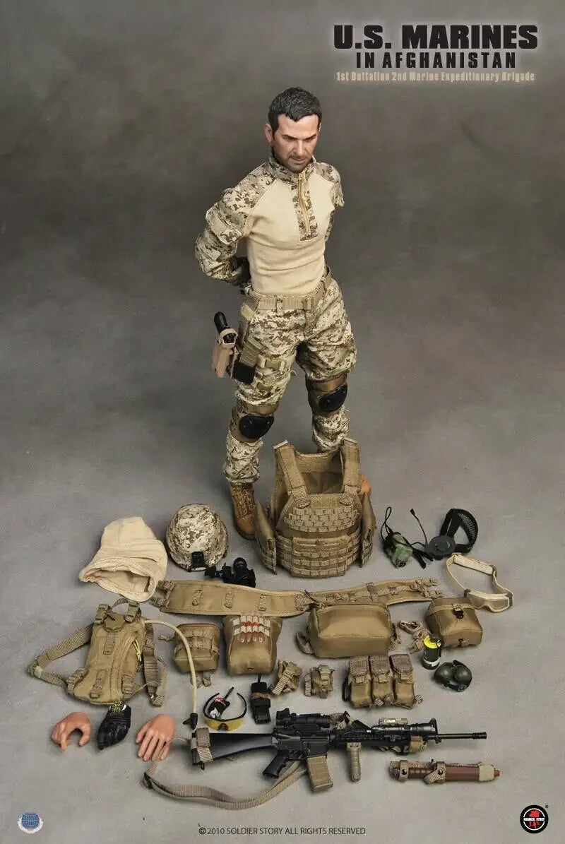 1:6 scale Soldier Story USMC 2nd MEB Desert MARPAT Uniform for 12" Figures