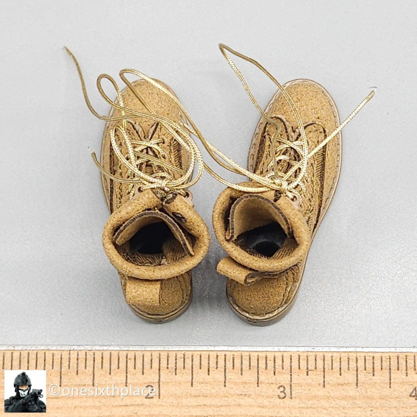 1:6 scale Easy & Simple Russian ALPHA Team Leader Combat Boots for 12" Figures