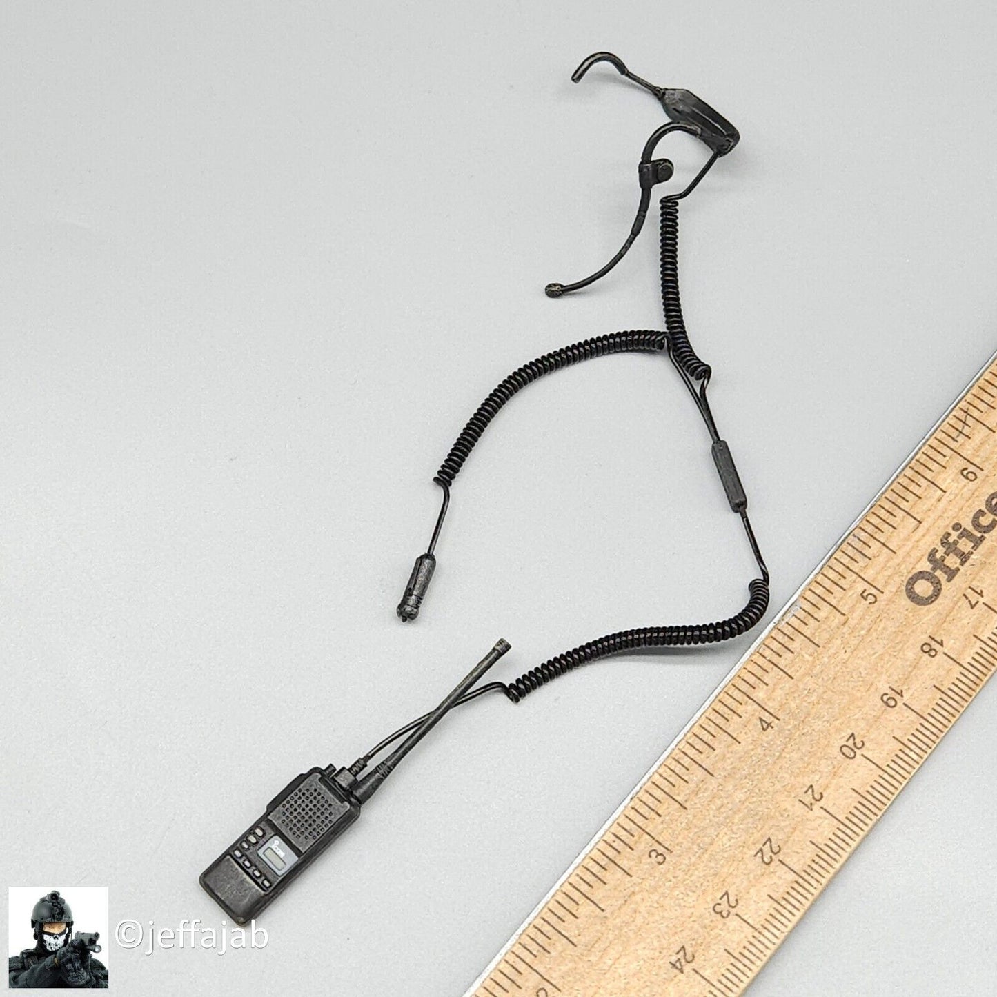 1:6 Hot Toys USMC Operation Iraqi Freedom Sniper F3 Radio w/ Headset 12" Figures