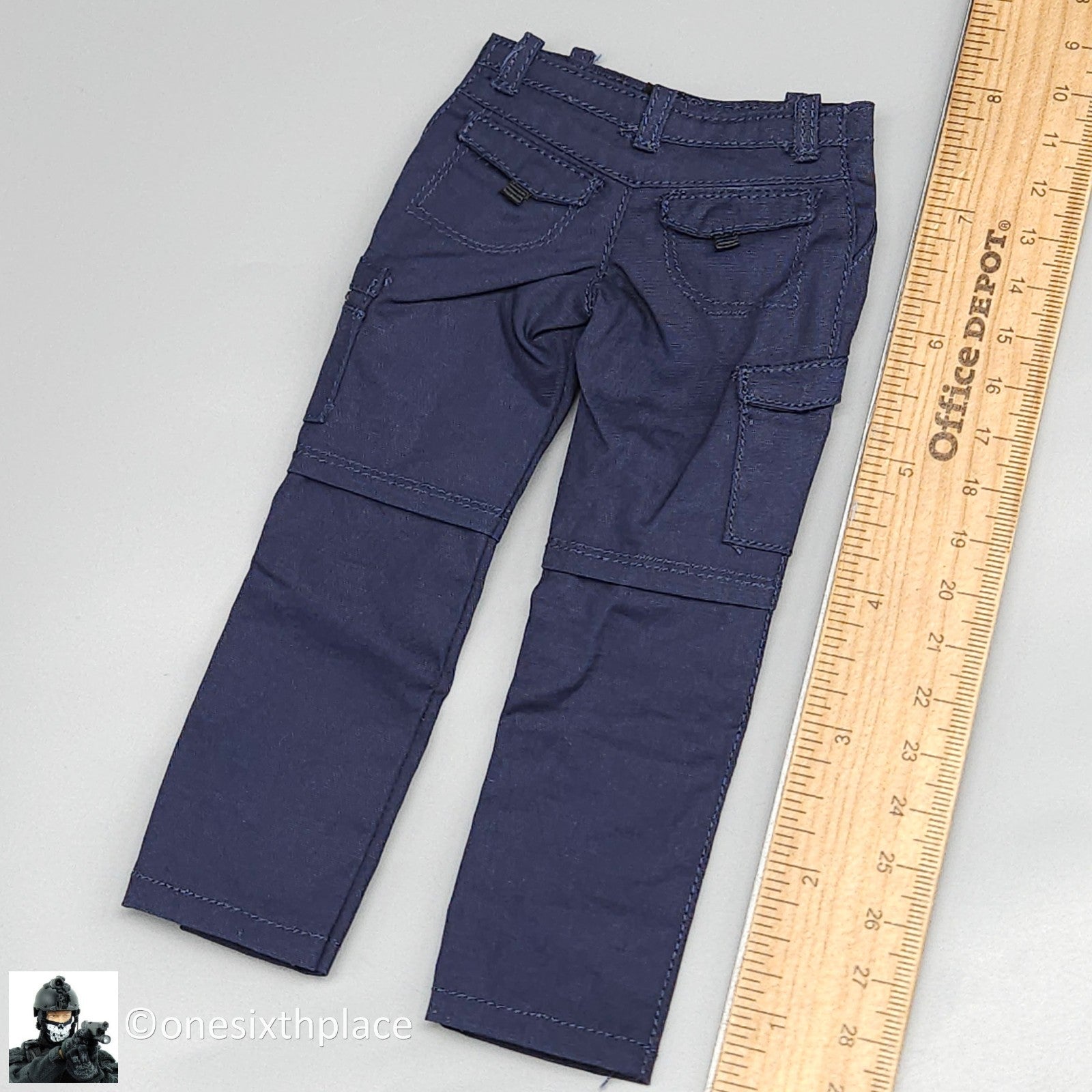 1:6 scale Easy & Simple Coalition Forces SAS Special Blue Pants for 12" Figures