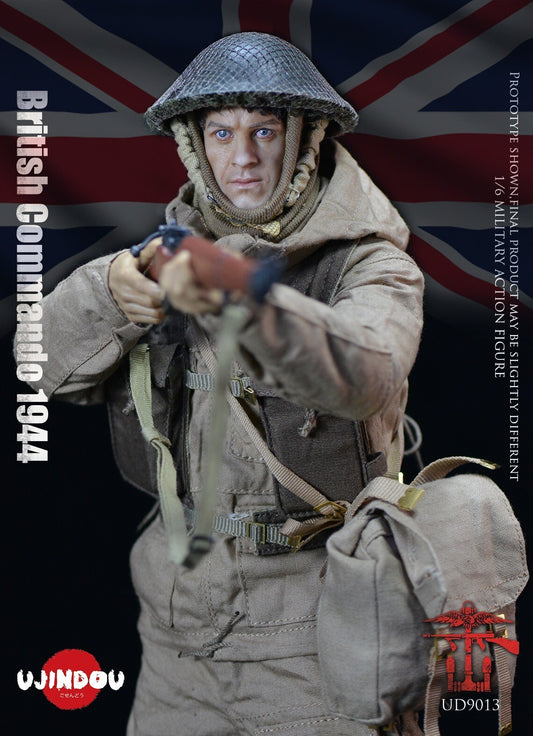 1:6 Ujindou WWII British Commando 1944 12" Action Figure DiD Dragon GI Joe