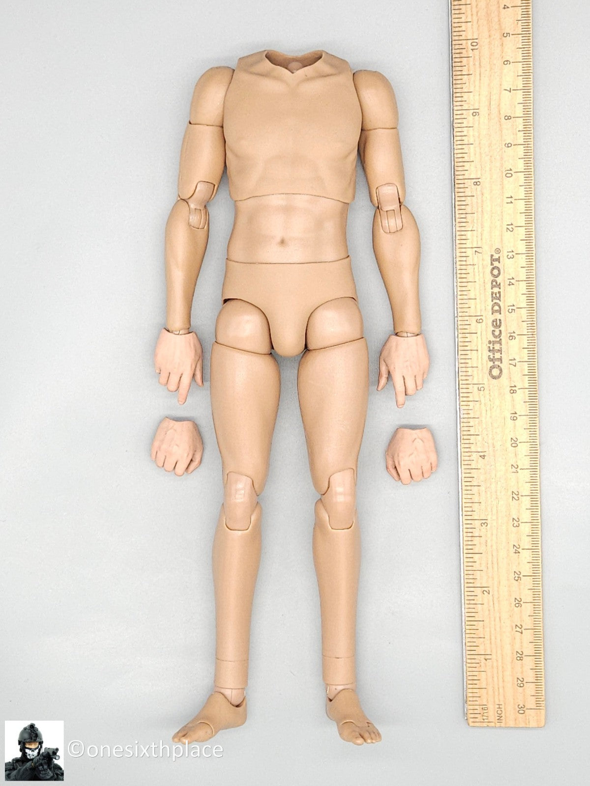 1:6 DID US Navy F-14 Pilot Tom & Nick Male Slim Tall Body for 12" Figures