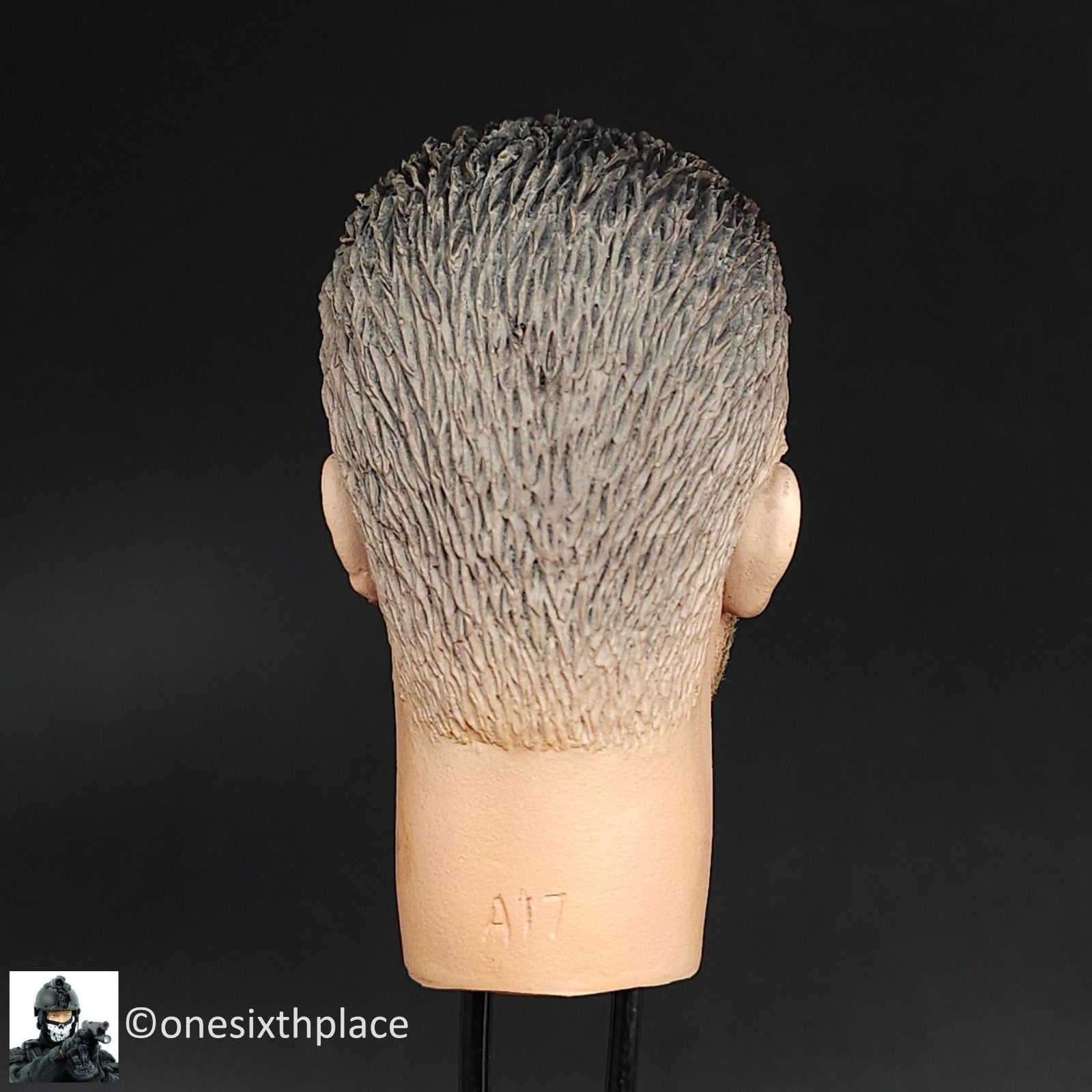 1:6 scale DiD Accessories Set Scarred Male Head Sculpt for 12" Figures