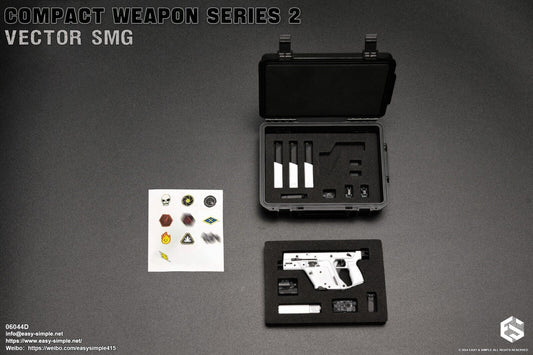 1:6 scale Easy & Simple Compact Weapons Series 2 Vector SMG Set D for 12" Figure