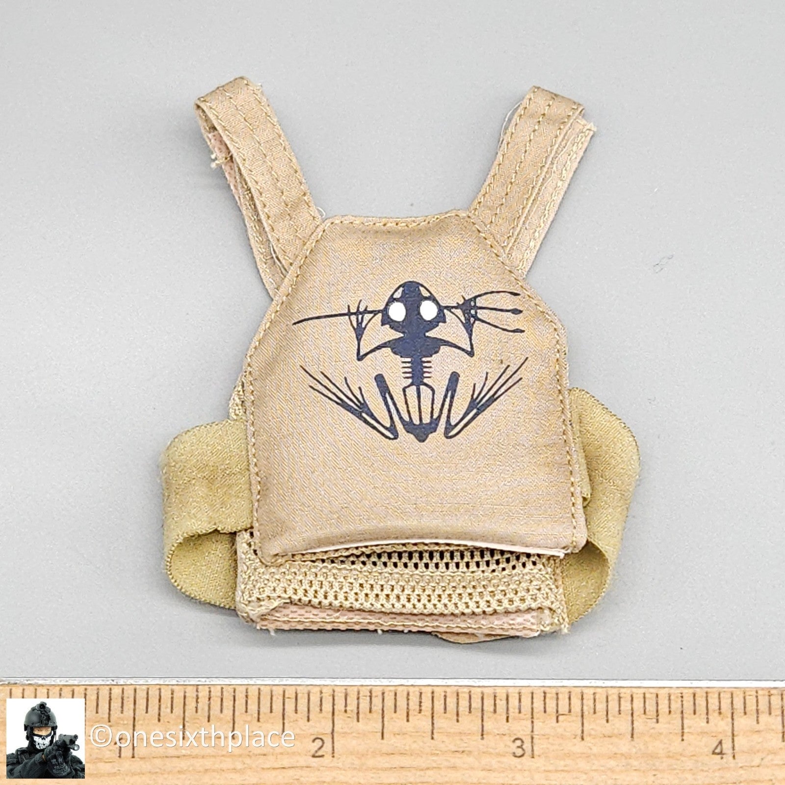 1:6 scale Soldier Story NSW Marksman Bone Frog Plate Carrier Vest for 12" Figure