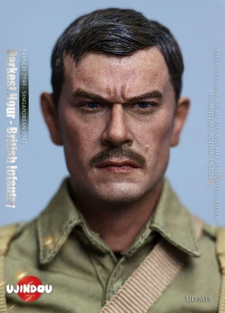 1:6 scale Ujindou British Infantry France 1940 Singapore 1942 12" Figure UD-9039