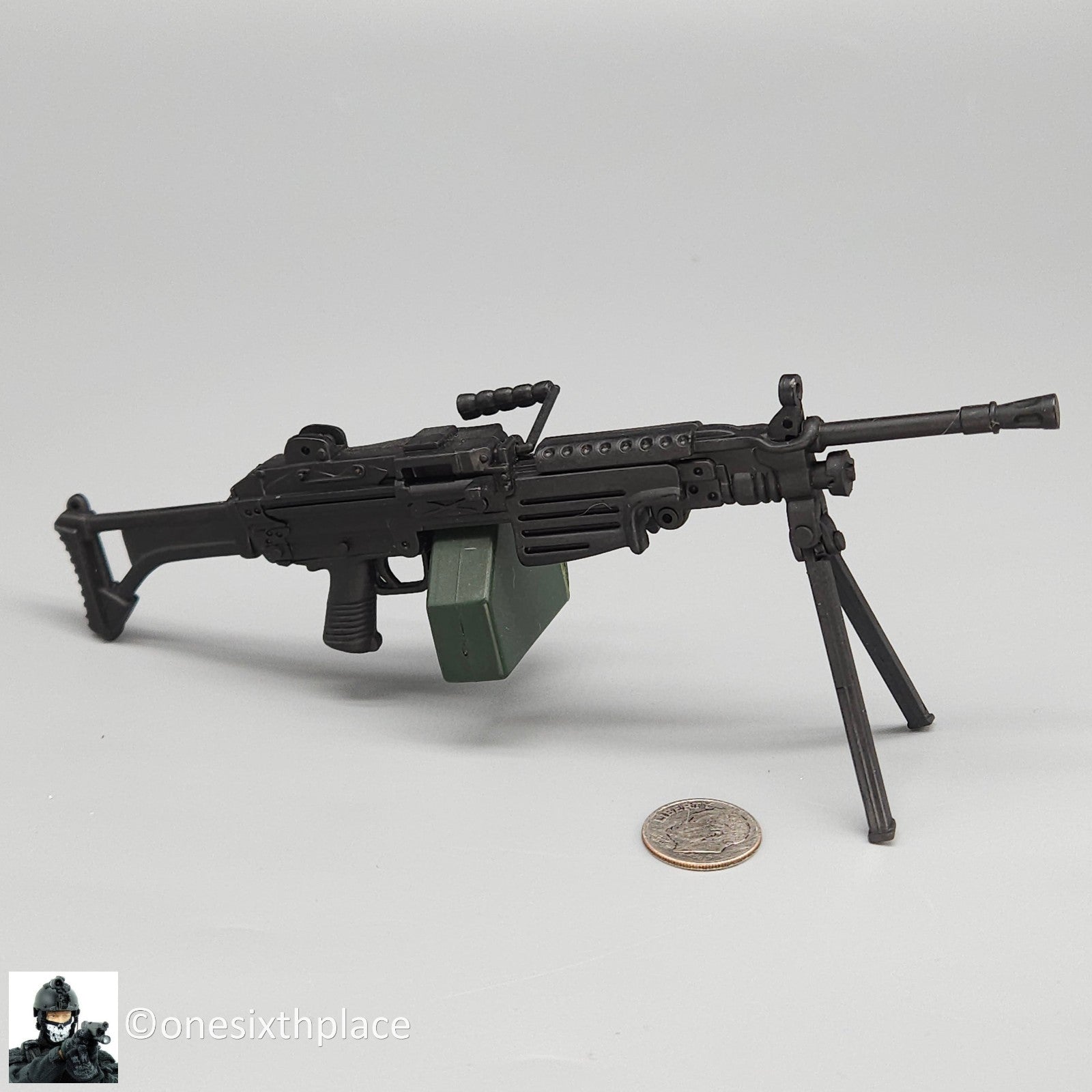 1:6 Ultimate Soldier M249 SAW FN Minimi Machine Gun for 12" Figures BHD Ranger