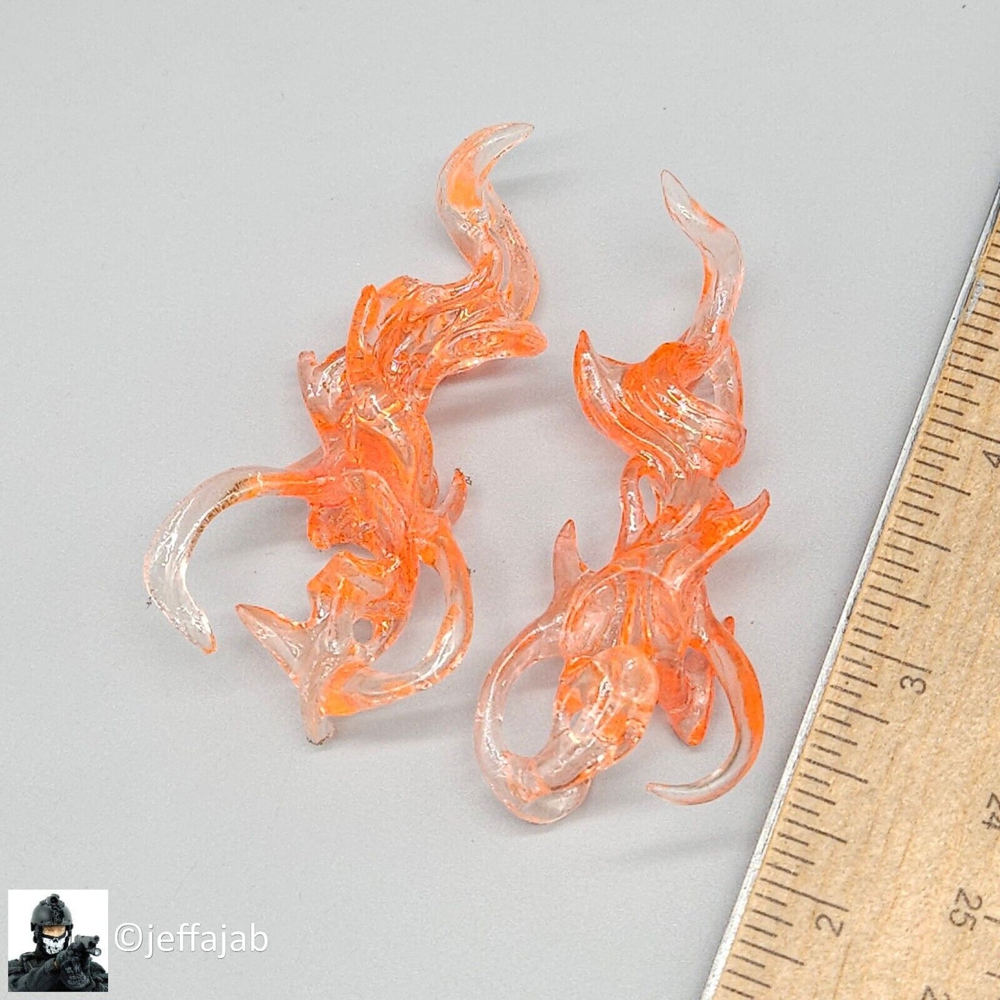 1:6 scale SW Toys Lady Spooktacular Scarlet Witch Magic Fire Flames (Plastic)