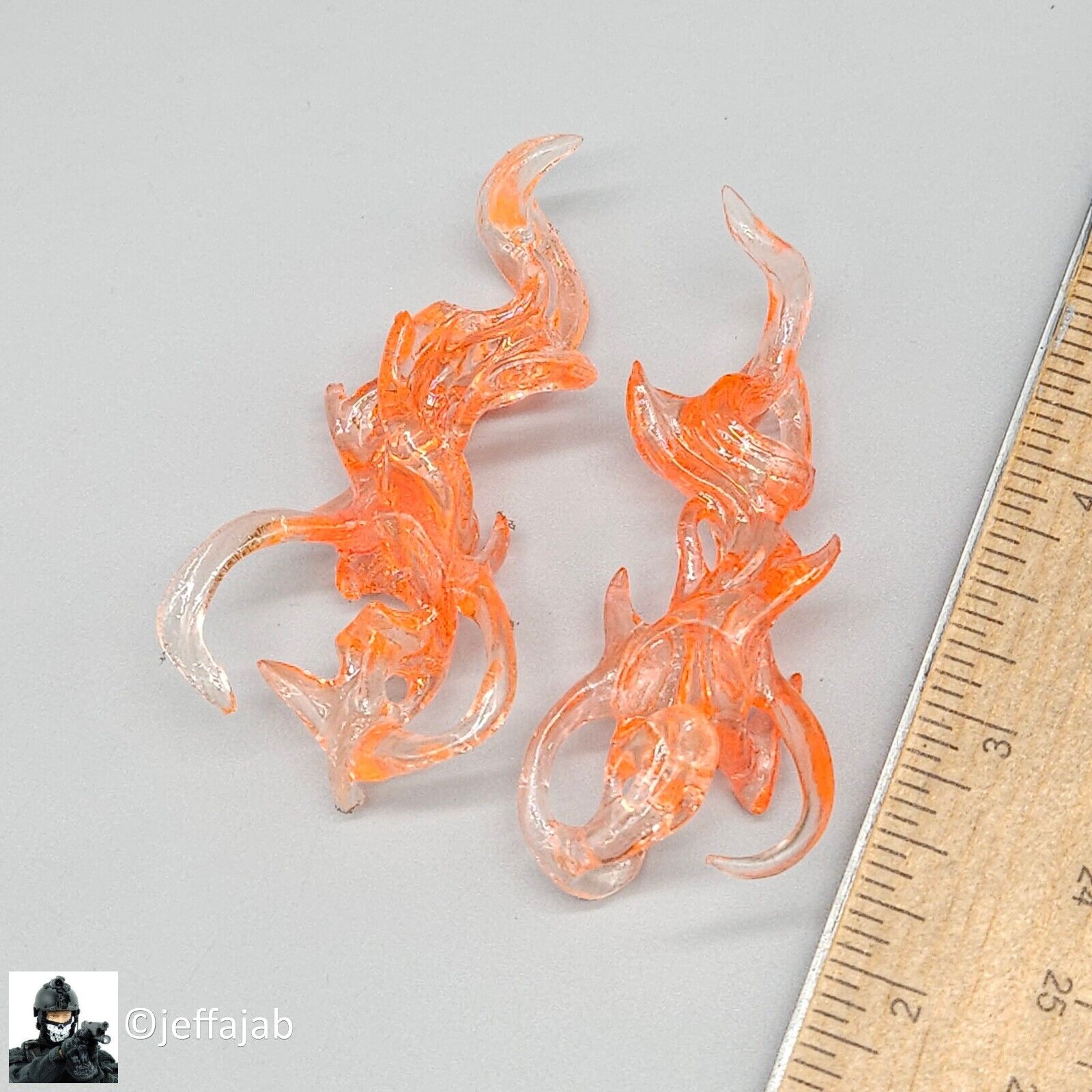 1:6 scale SW Toys Lady Spooktacular Scarlet Witch Magic Fire Flames (Plastic)