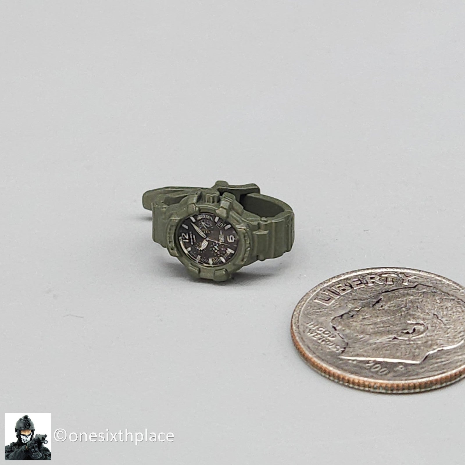 1:6 scale Easy & Simple Russian ALPHA Team Leader Wrist Watch for 12" Figures