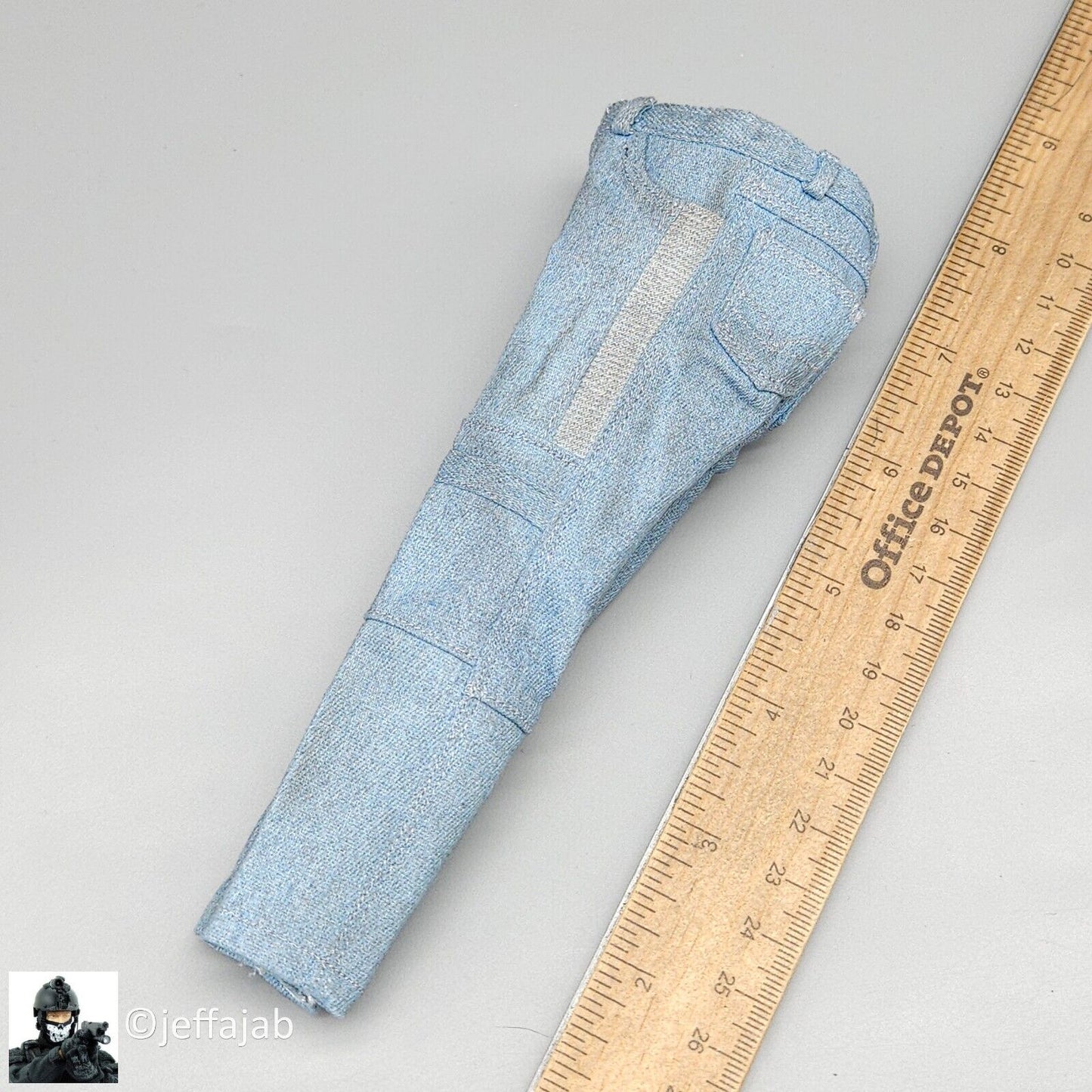 1:6 Soldier Story The Division 2 Agent Caleb Mens Jeans Pants (Weathered)