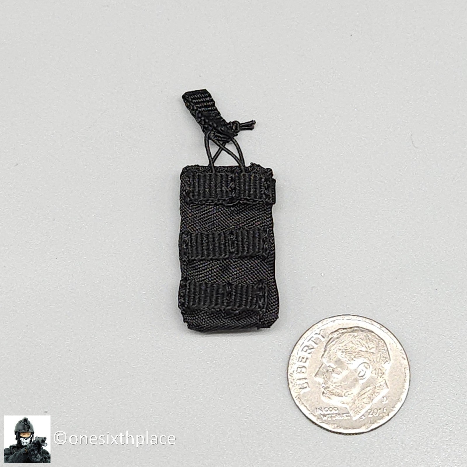 1:6 Soldier Story PUBG Battlegrounds Female Taego Black Rifle Mag Pouch (x1)