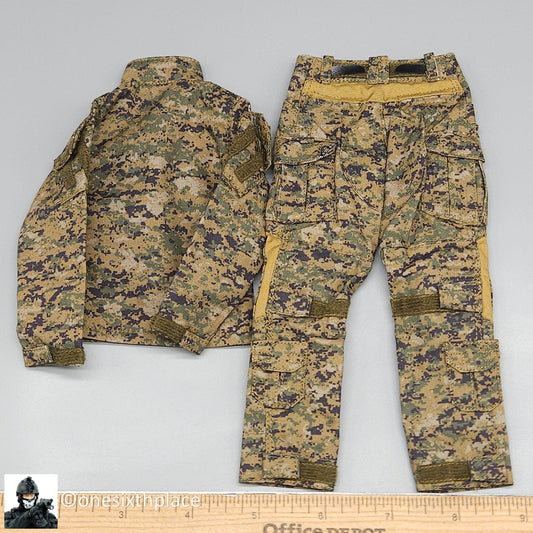 1:6 scale Easy & Simple Coalition Forces MARPAT Uniform for 12" Figure 26065RA