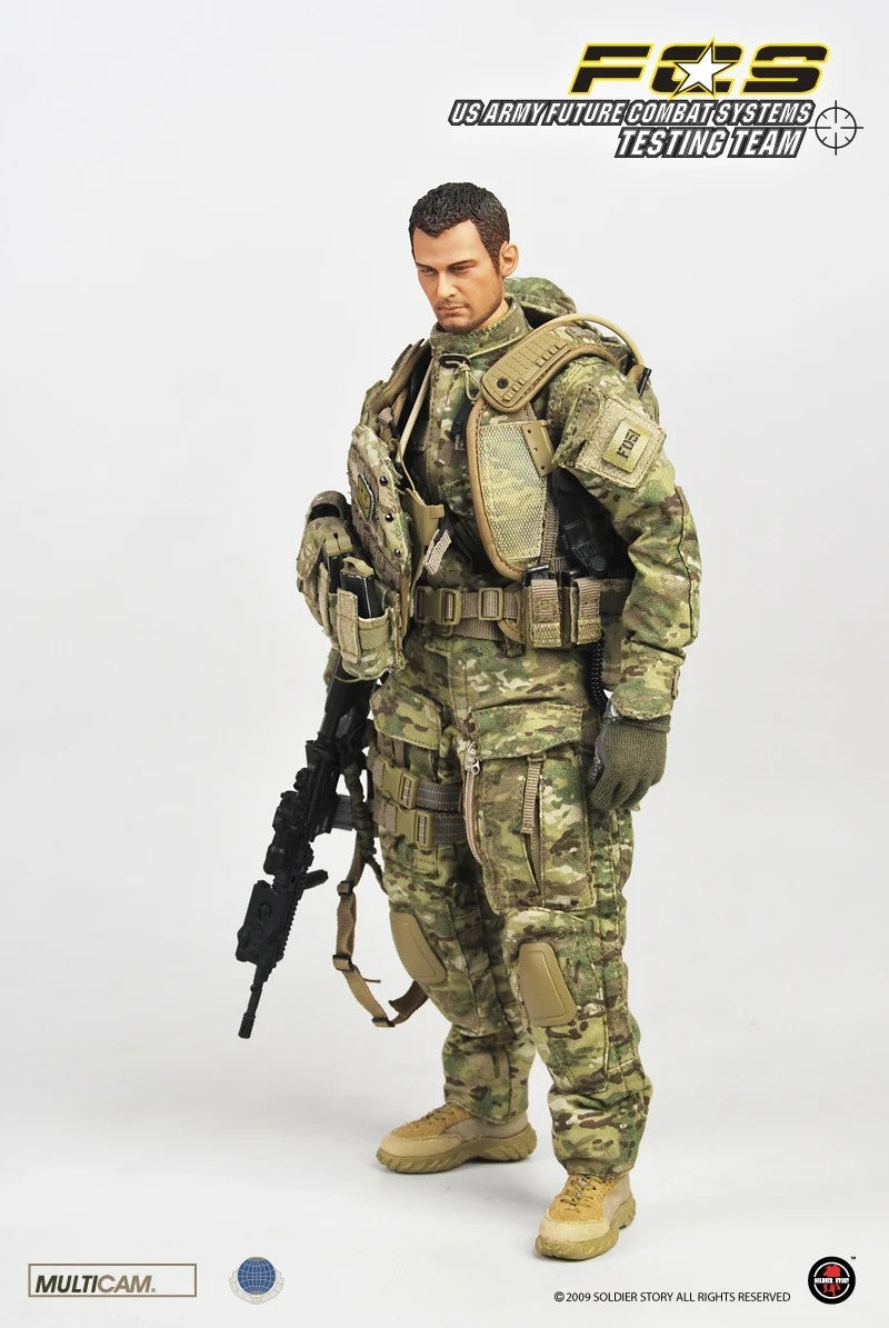 1:6 scale Soldier Story US Army FCS Testing Team Multicam Version 12" Figure