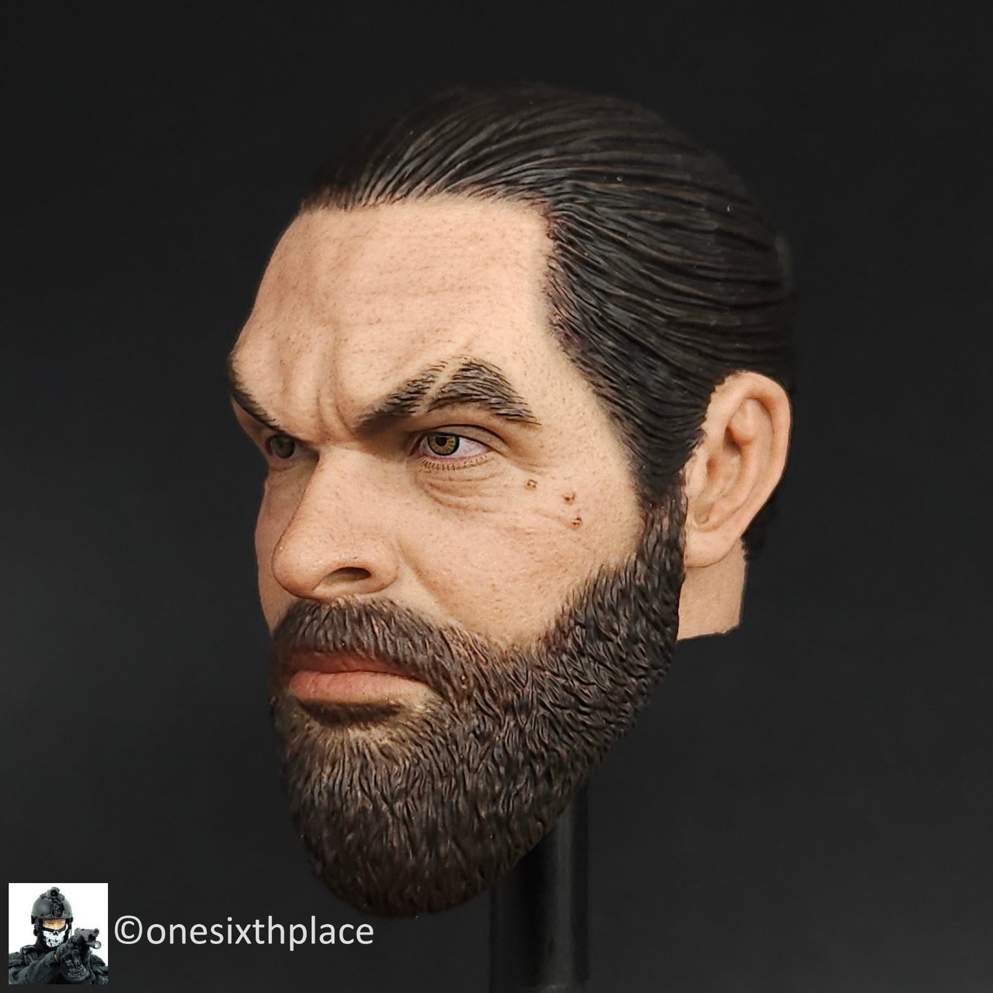 1:6 scale Easy & Simple PMC Weapon Specialist Male Head Sculpt for 12" Figures