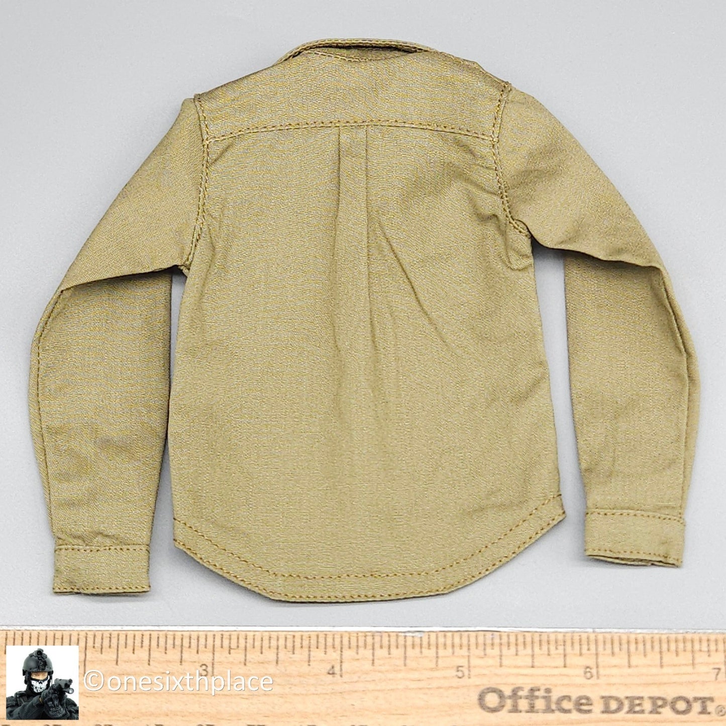 1:6 scale Easy & Simple Coalition Forces SAS Special Brown Shirt for 12" Figures