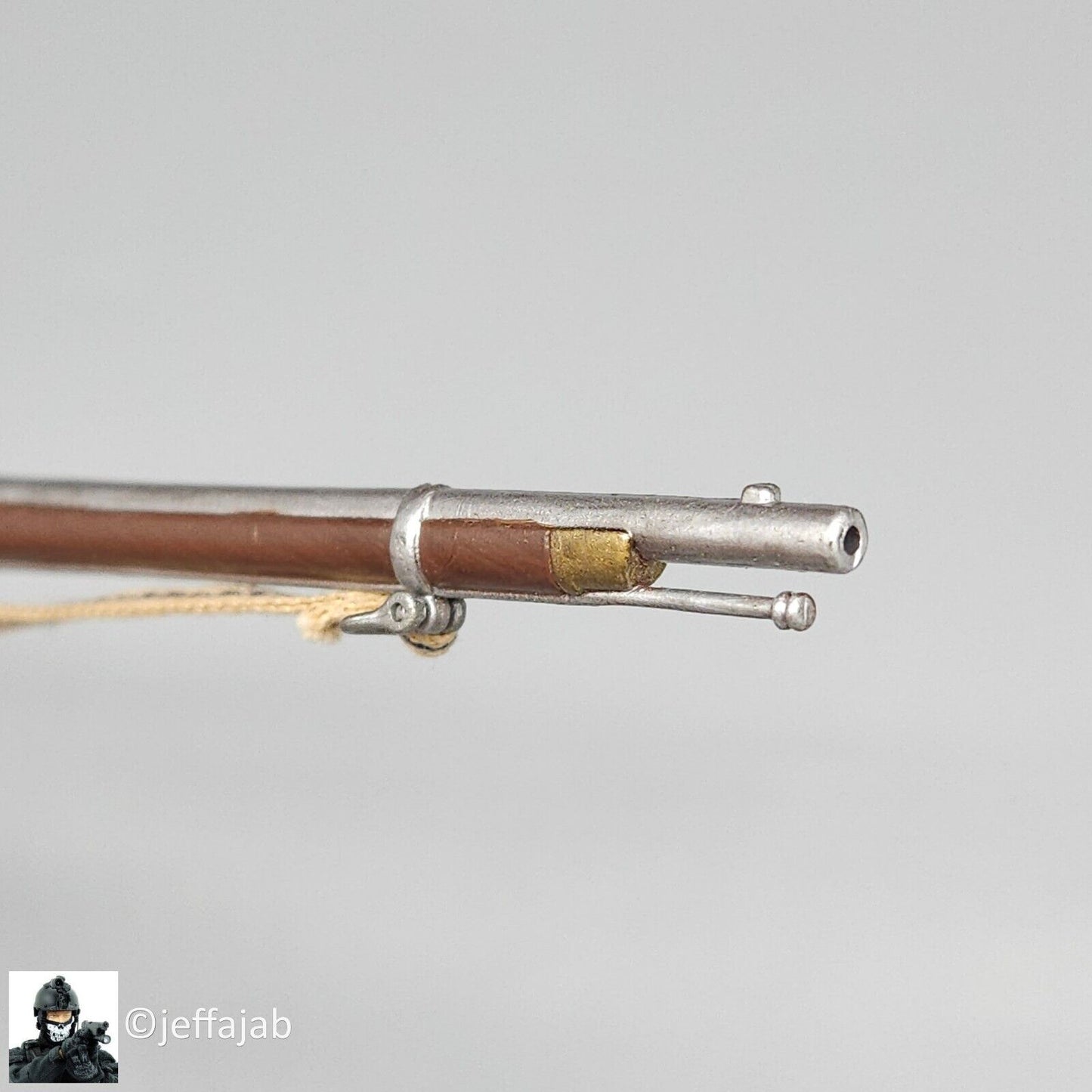 1:6 scale Sideshow Civil War Confederate Enfield Rifle w/ Bayonet for 12" Figure