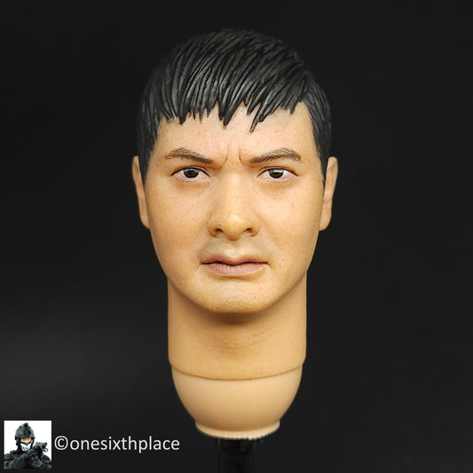1:6 scale Loading Toys Chow Yun-Fat Asian Male Head Sculpt for 12" Figures