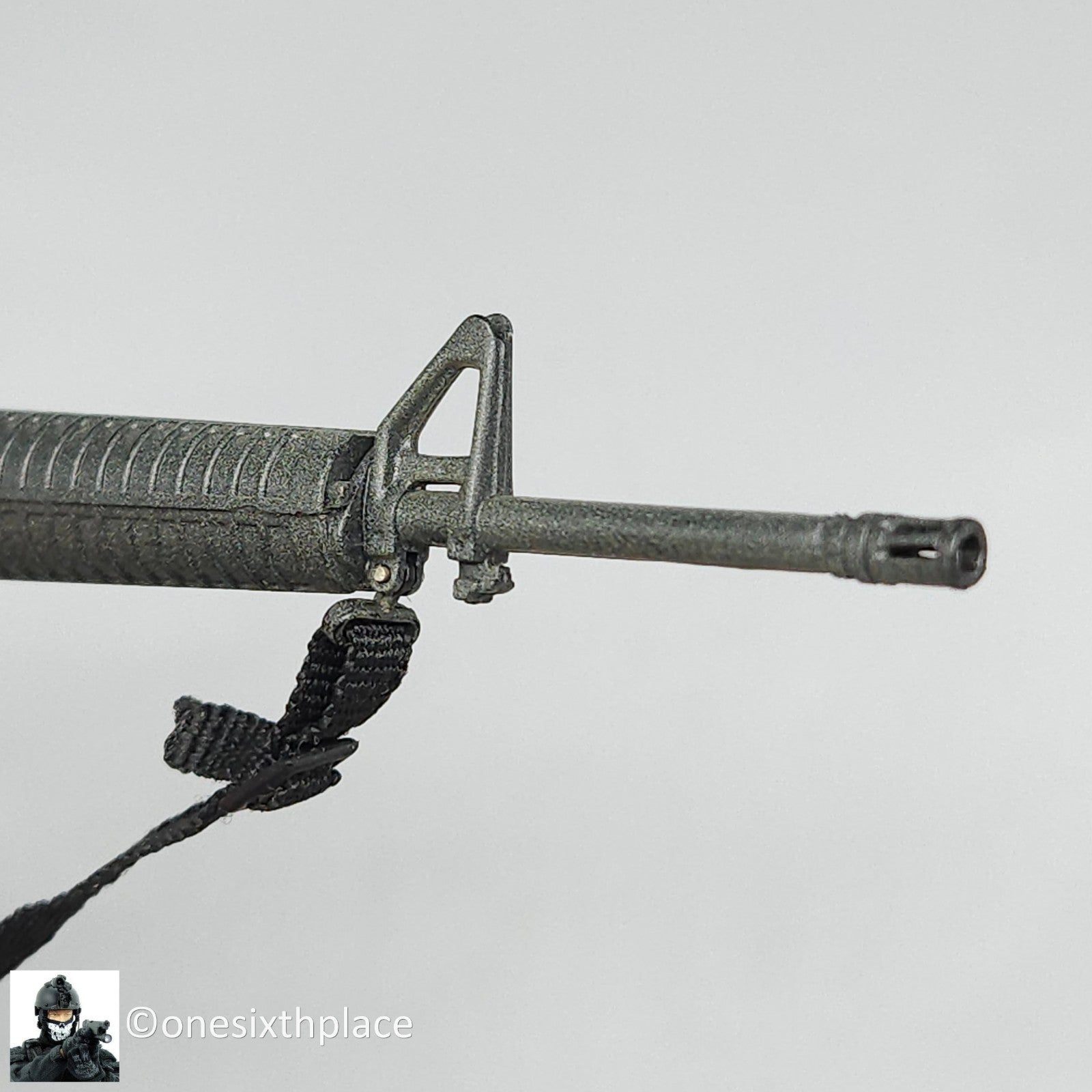 1:6 scale BBI Freedom Force M16 Rifle Weathered for 12" Figures
