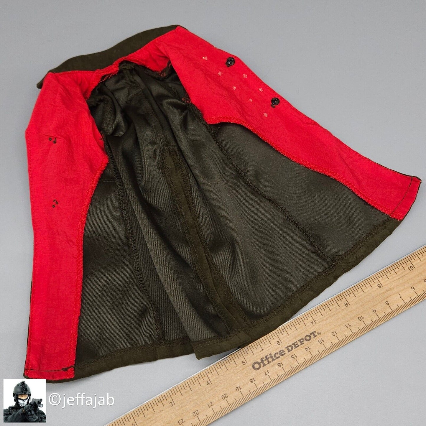 1:6 Dragon WWII German General Officer Greatcoat for 12" Figures