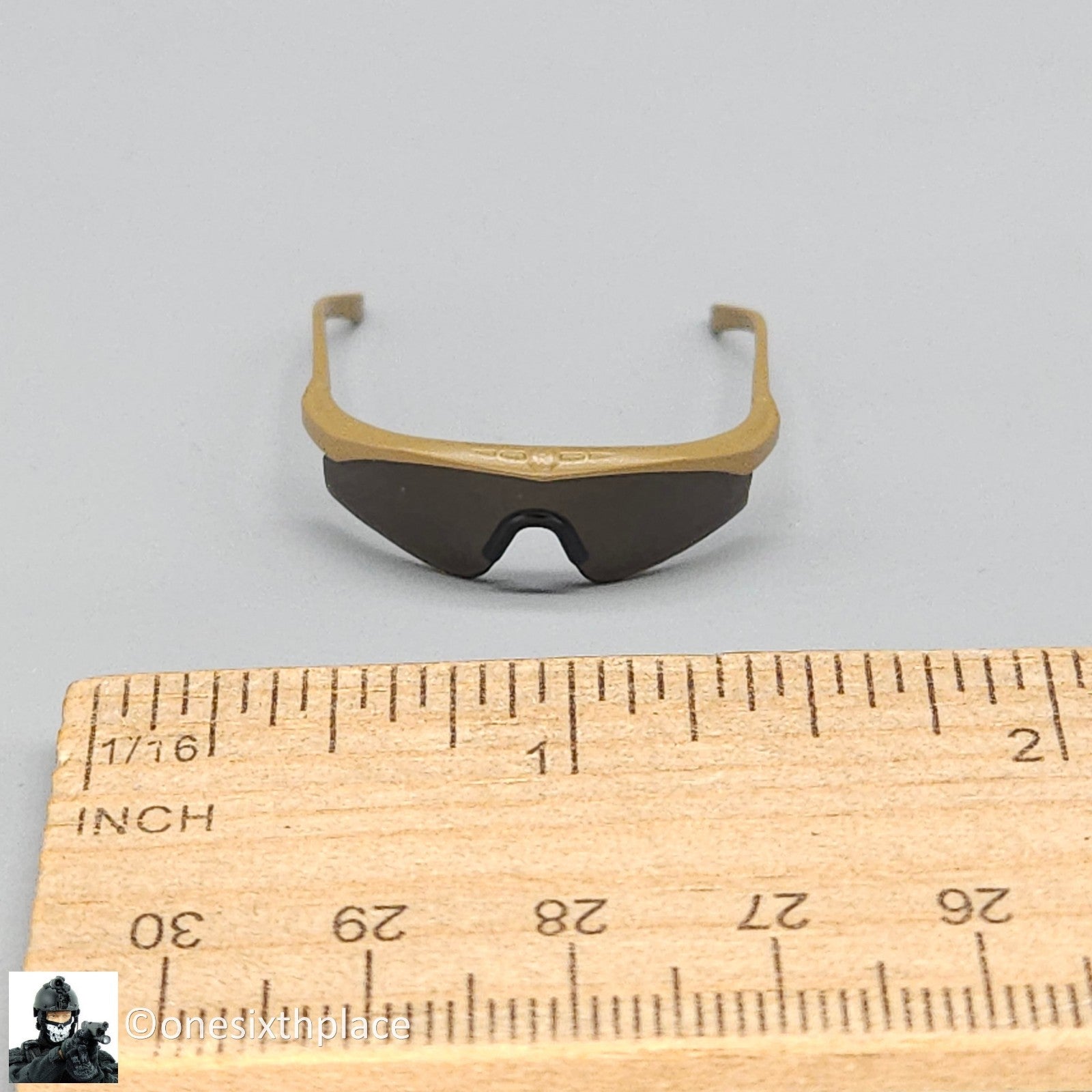 1:6 scale Easy & Simple British Army Brigade of Gurkhas Tan Sunglasses