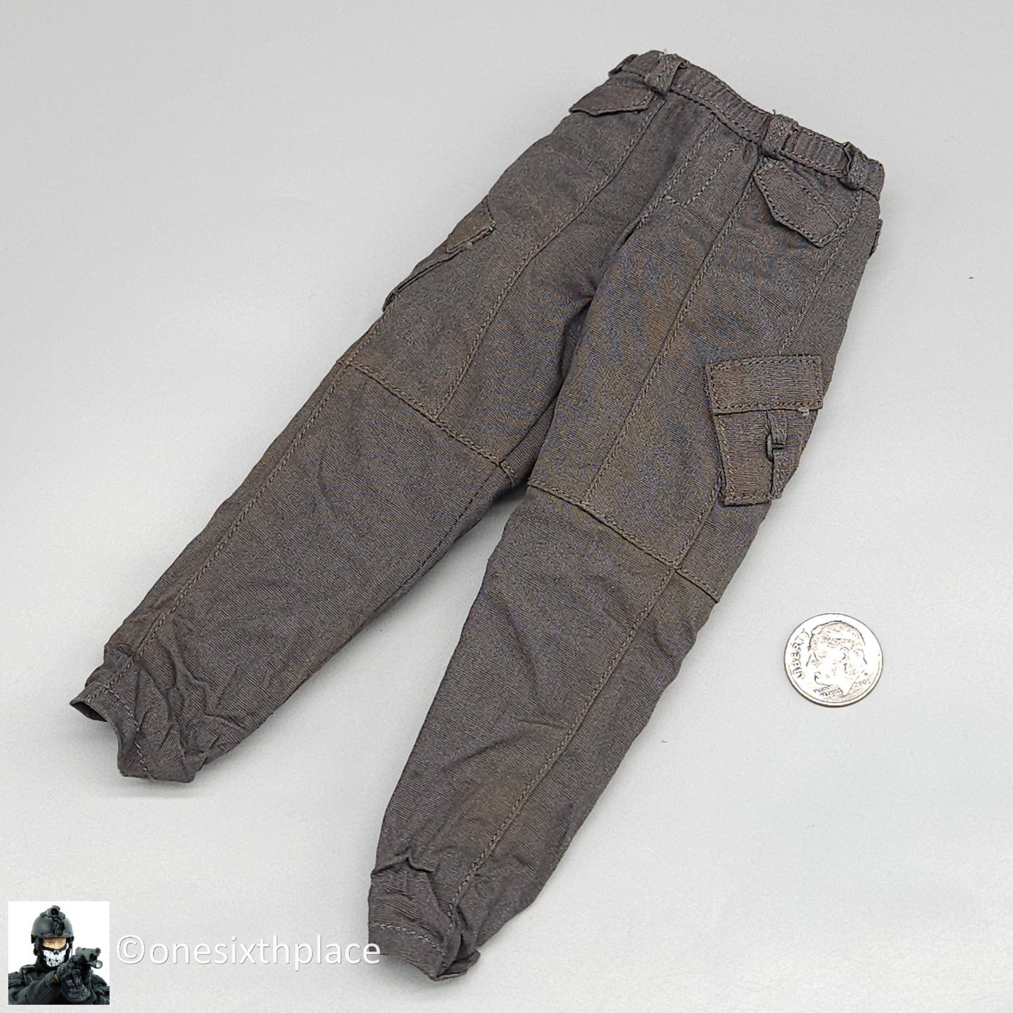 1:6 scale Hot Toys Deadpool 2 Cable Green Tactical Pants for 12" Figures MMS583