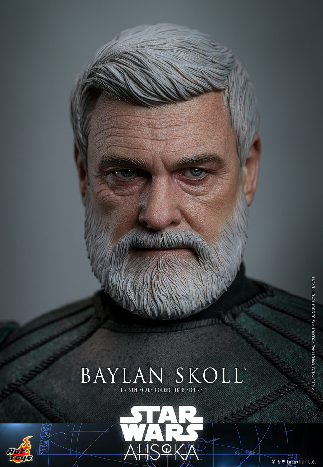 1:6 scale Hot Toys Star Wars Ahsoka Baylan Skoll 12" Action Figure TMS125