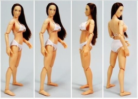 1:6 Triad Toys Otaku 1.0 Female Anime Red Hair Head Sculpt for 12" Figures