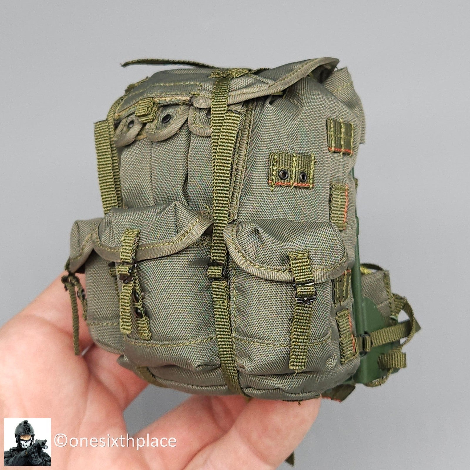 1:6 scale DamToys 75th Ranger Regiment Airborne ALICE Backpack for 12" Figures