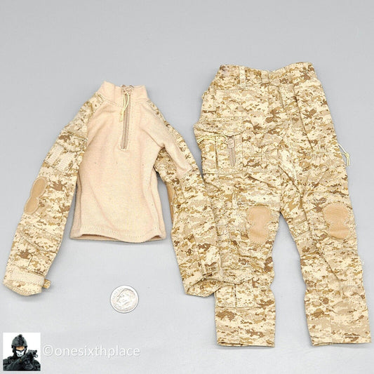1:6 Crazy Dummy SEAL Team 8 HPFU Combat AOR1 Camo Uniform for 12" Figures