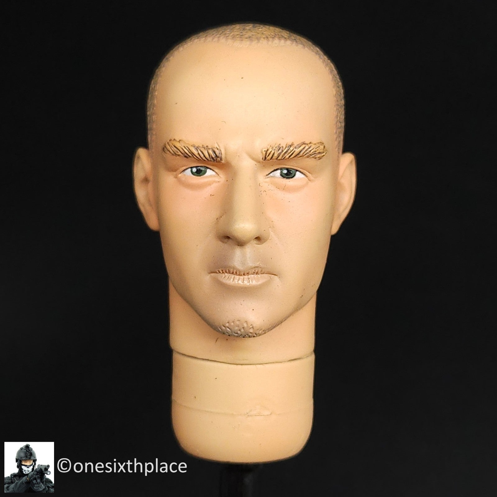 1:6 scale BBI G1 Male Head Sculpt w/ Neck #2 for 12" Figures