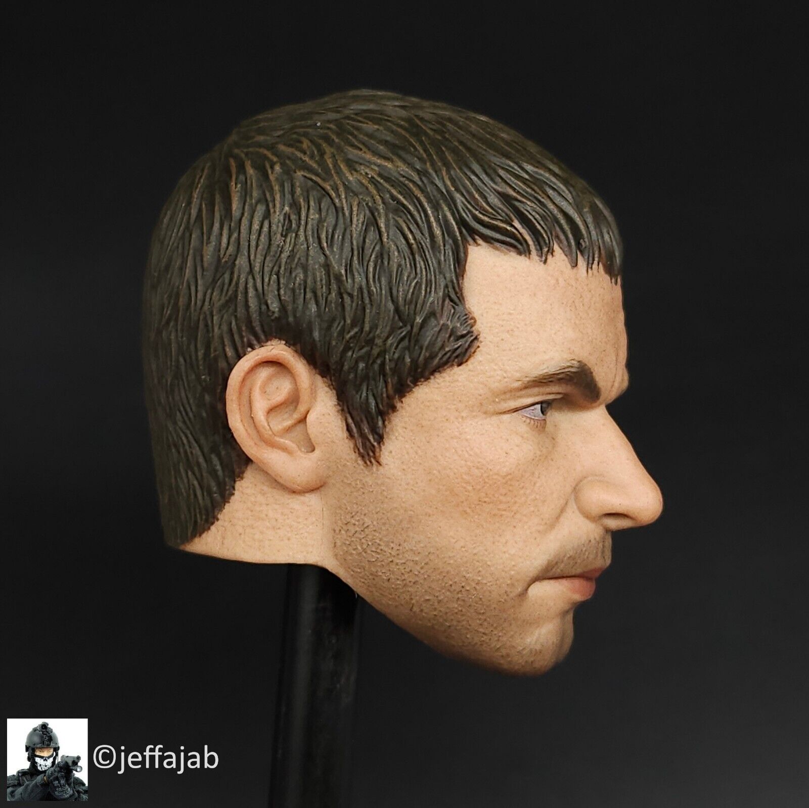 1:6 scale Easy & Simple Russian Special Operations Forces SSO Male Head Sculpt