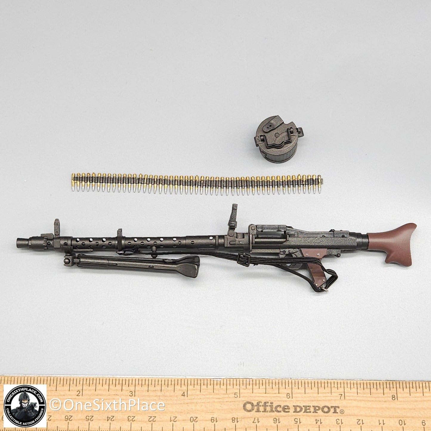 1:6 scale Ultimate Soldier WWII German MG-34 Machine Gun for 12" Figures