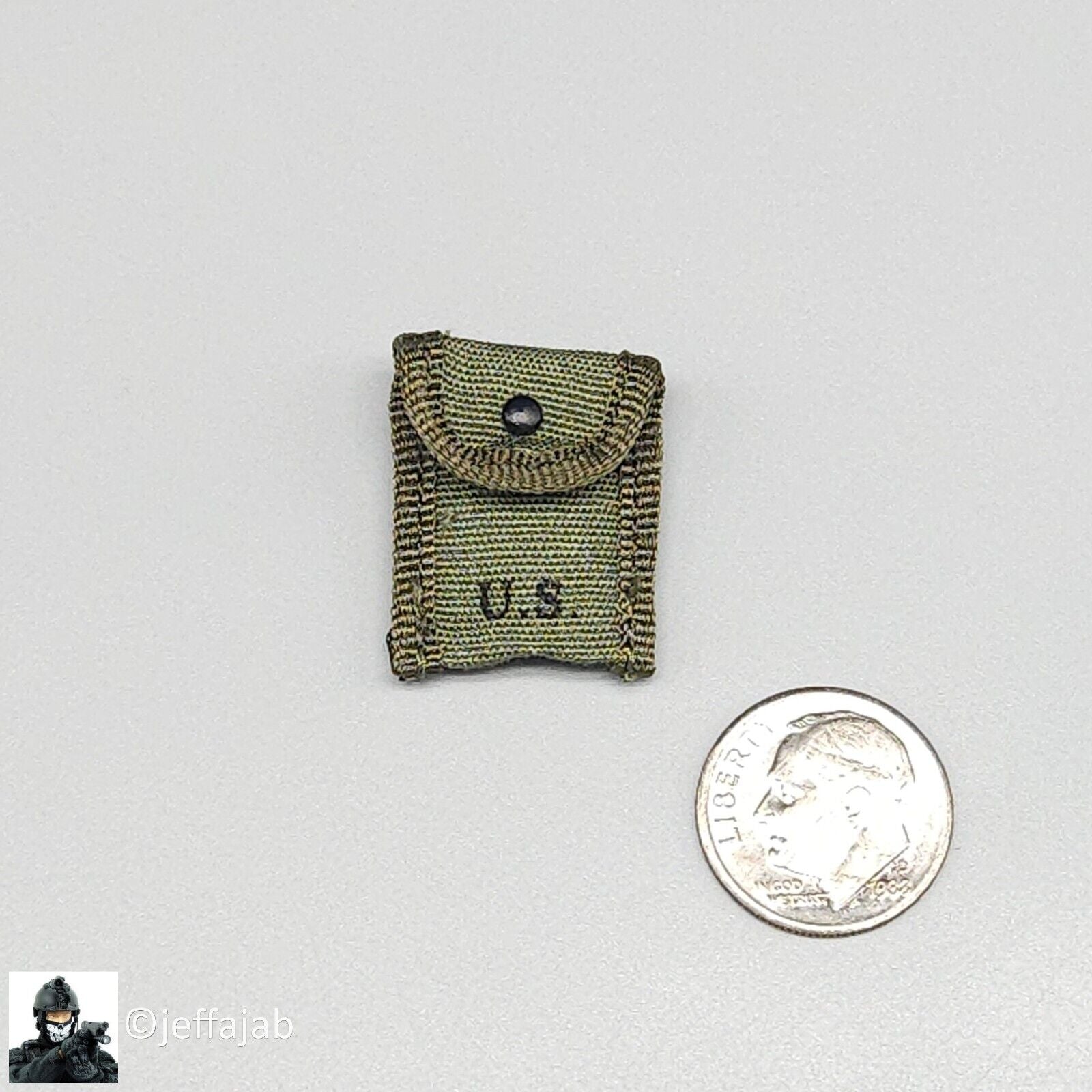 1:6 scale DiD Vietnam War US Army Lt Col Moore M56 First Aid Pouch