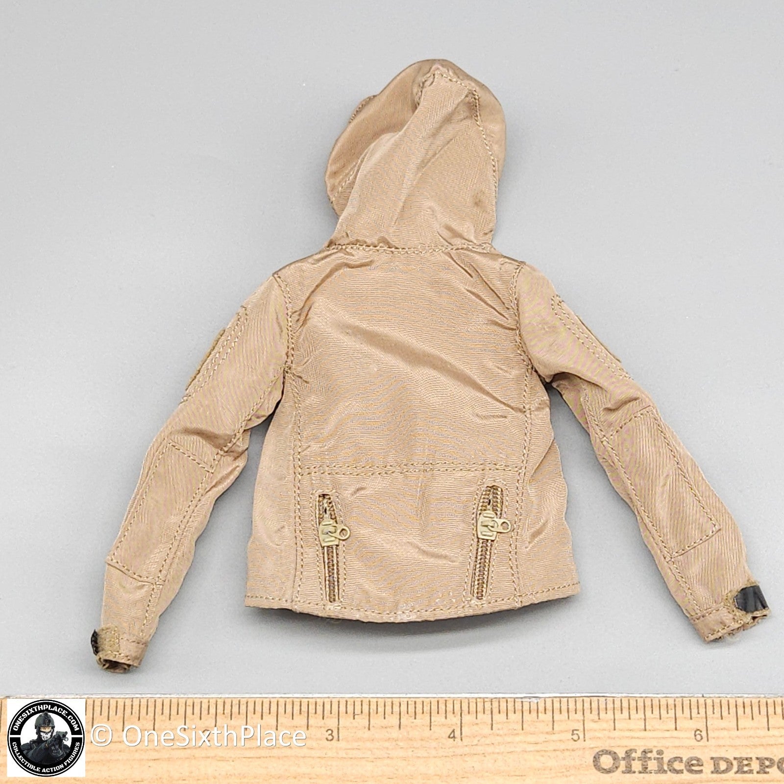 1:6 scale Female Tan PCU Tactical Jacket for 12" Figures