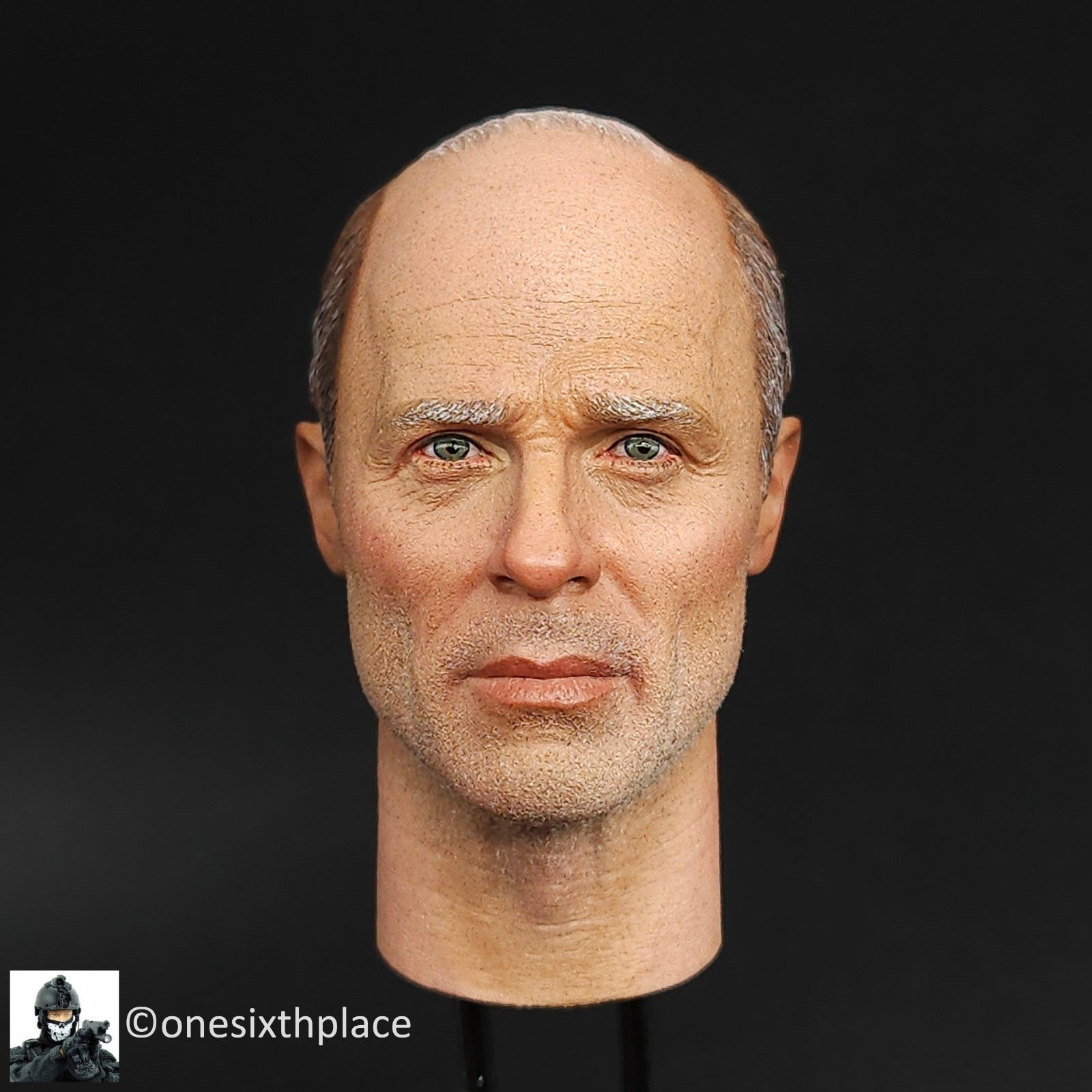1:6 DiD WWII German Major Konig Ed Harris Male Head Sculpt for 12" Figures