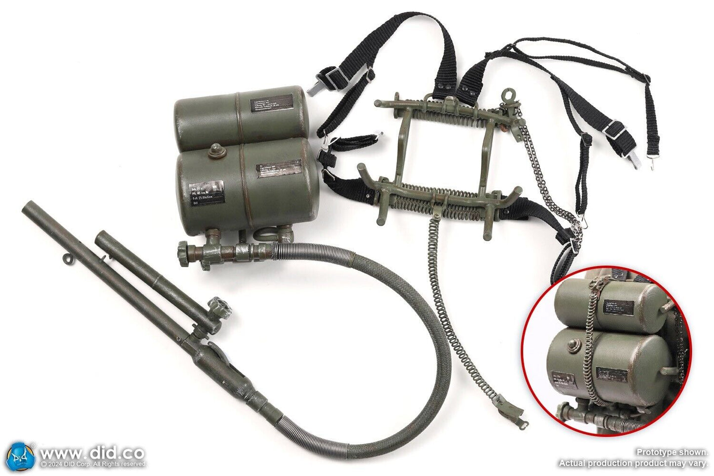 1:6 scale DiD WWII German LAH Division Heer Flammenwerfer Gefreiter Joerg