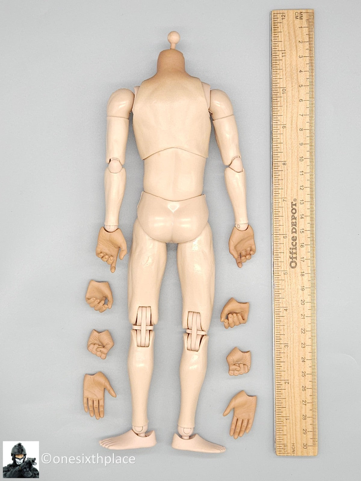 1:6 scale Flagset Serbia Sniper Goslavia Male Nude Body for !2" Figures