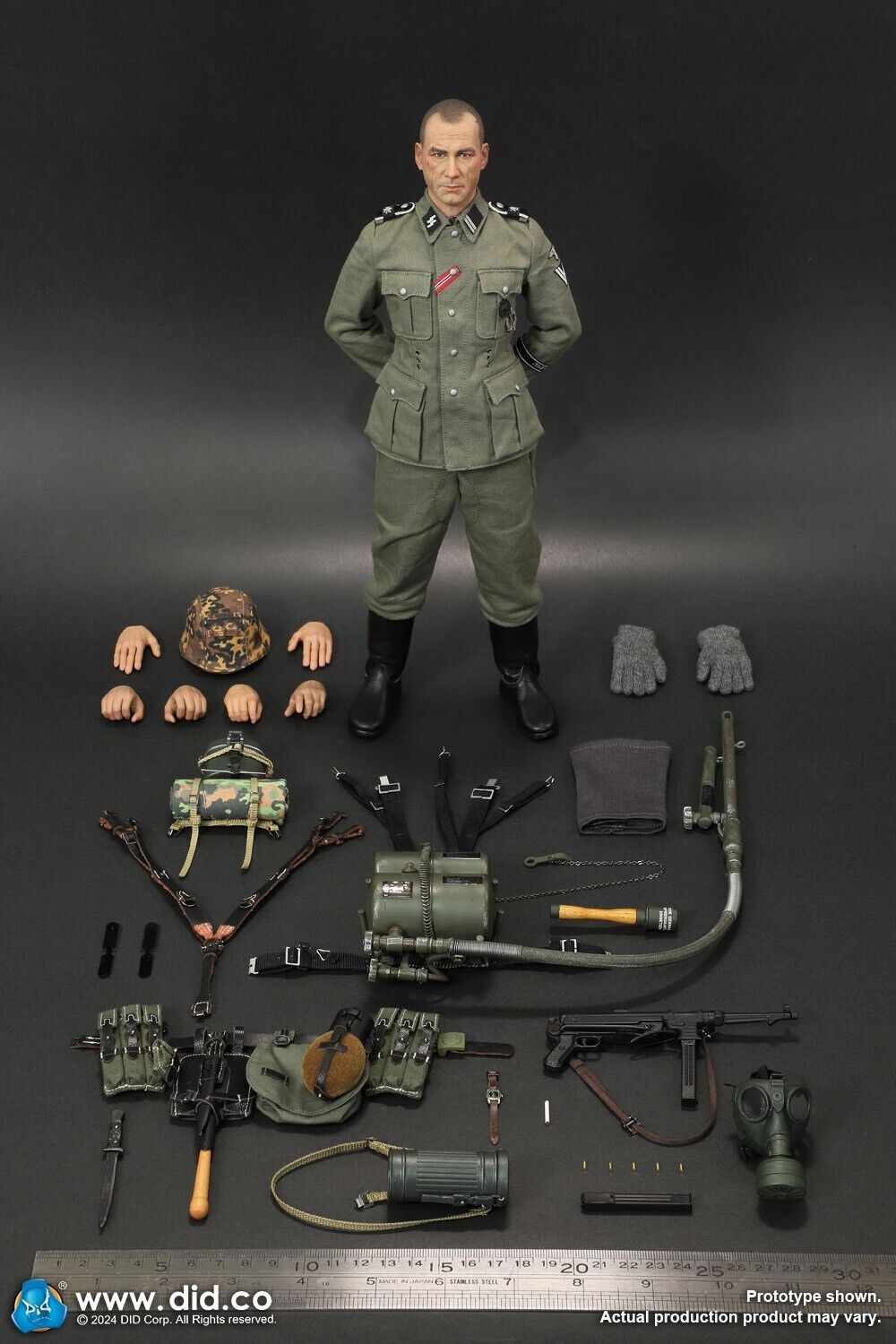 1:6 scale DiD WWII German LAH Division Heer Flammenwerfer Gefreiter Joerg