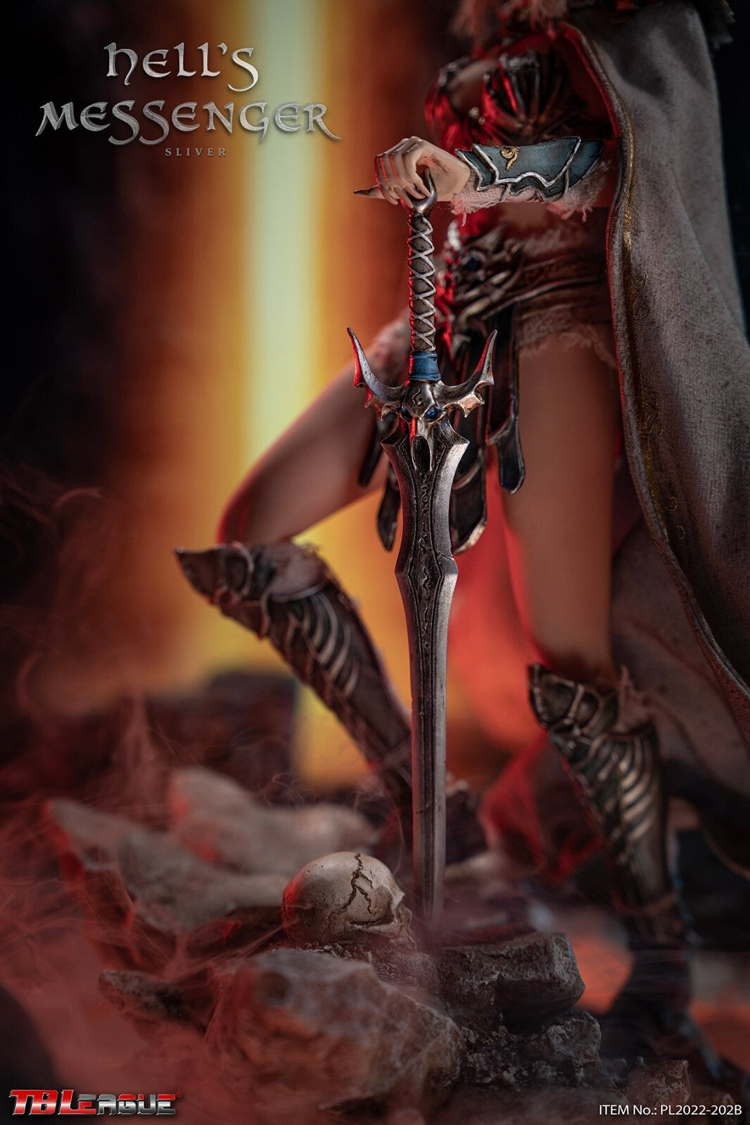 1:6 TBLeague PL2022-202B Hell’s Messenger Silver Spear (Plastic) for 12" Figures