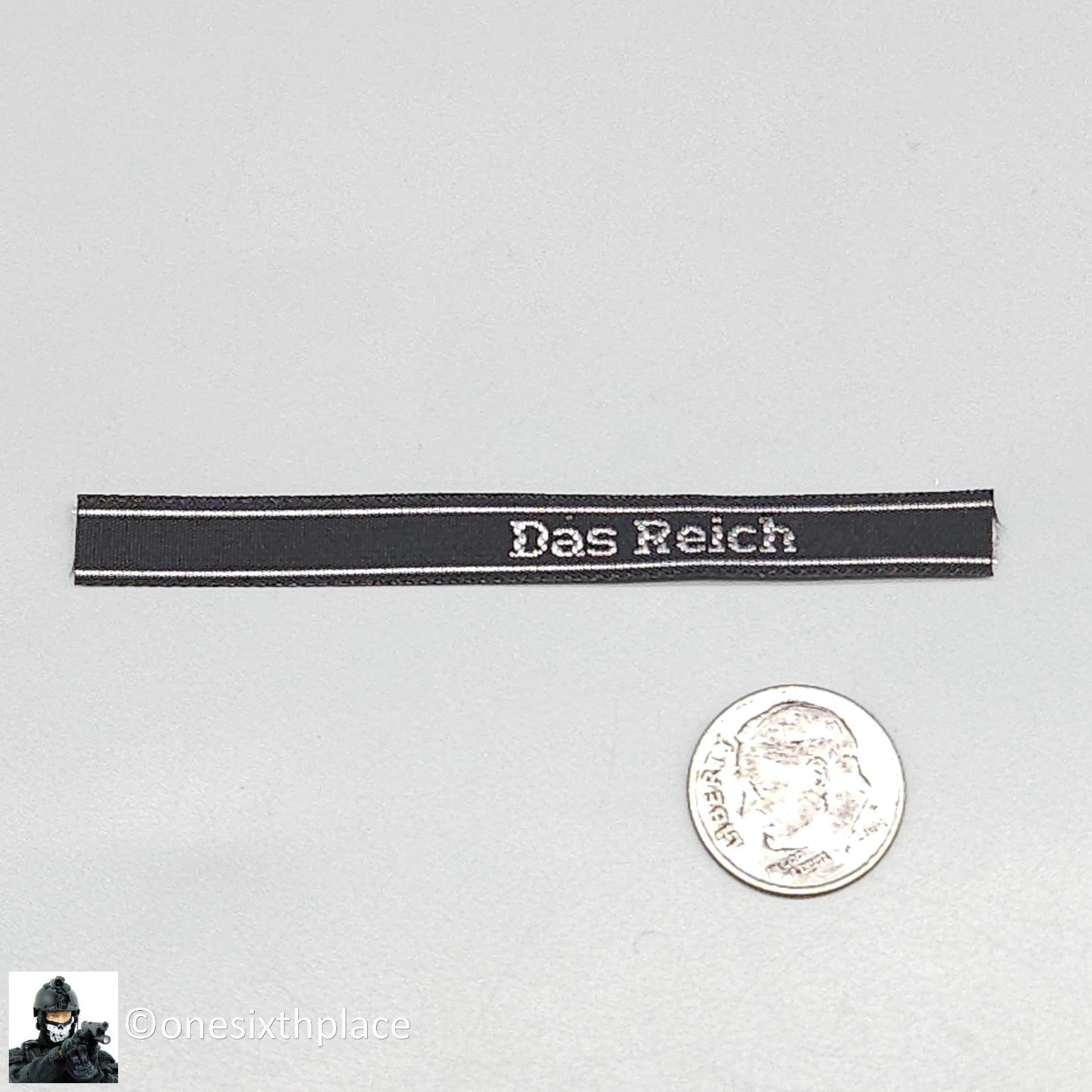 1:6 scale Dragon WWII German Elite Officer Cuff Insignia #2 for 12" Figures