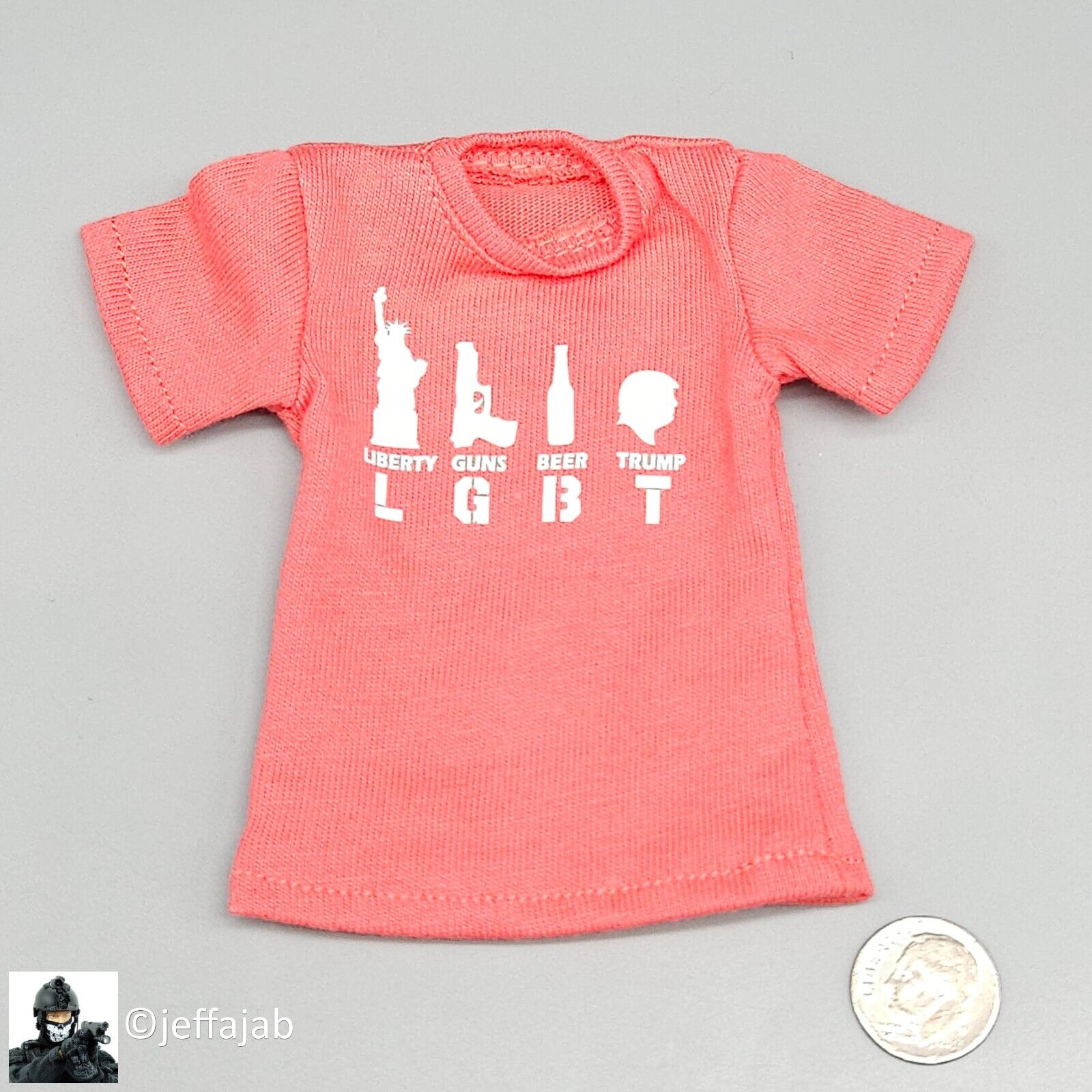 1:6 Easy & Simple PMC Field Recce Mens Logo T-Shirt for 12" Figures